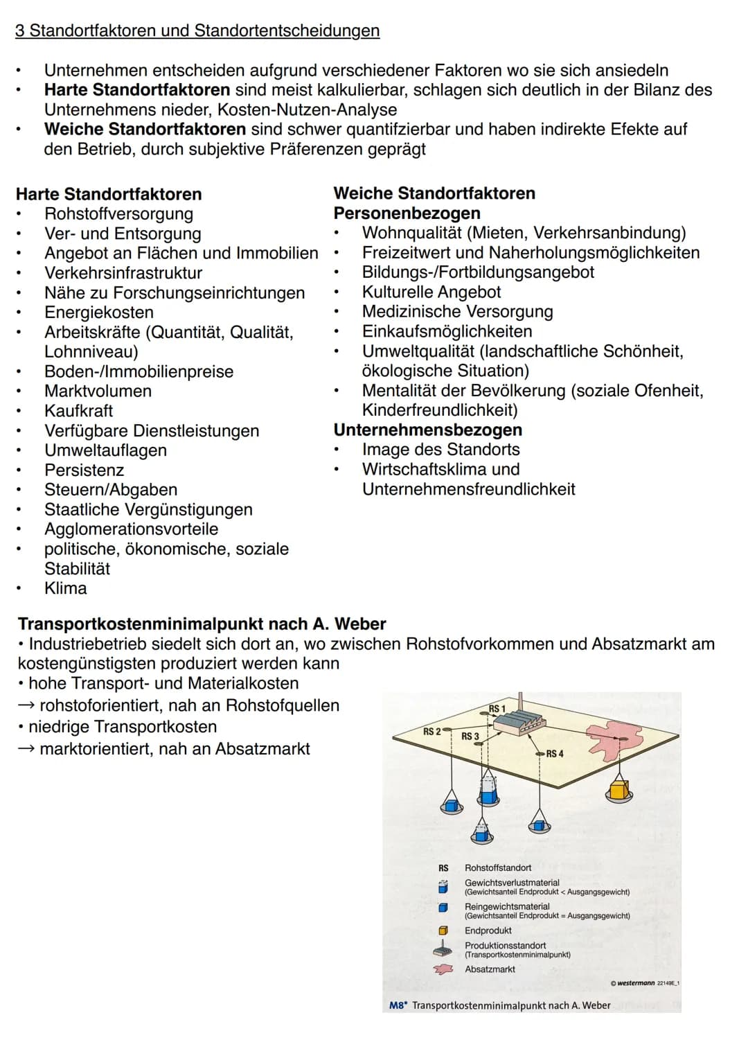4. Bedeutungswandel von
Standortfaktoren

4.1 Strukturwandel industriell geprägter Räume
4.2 Herrausbilden von Wachstumsregionen
- Veränderu
