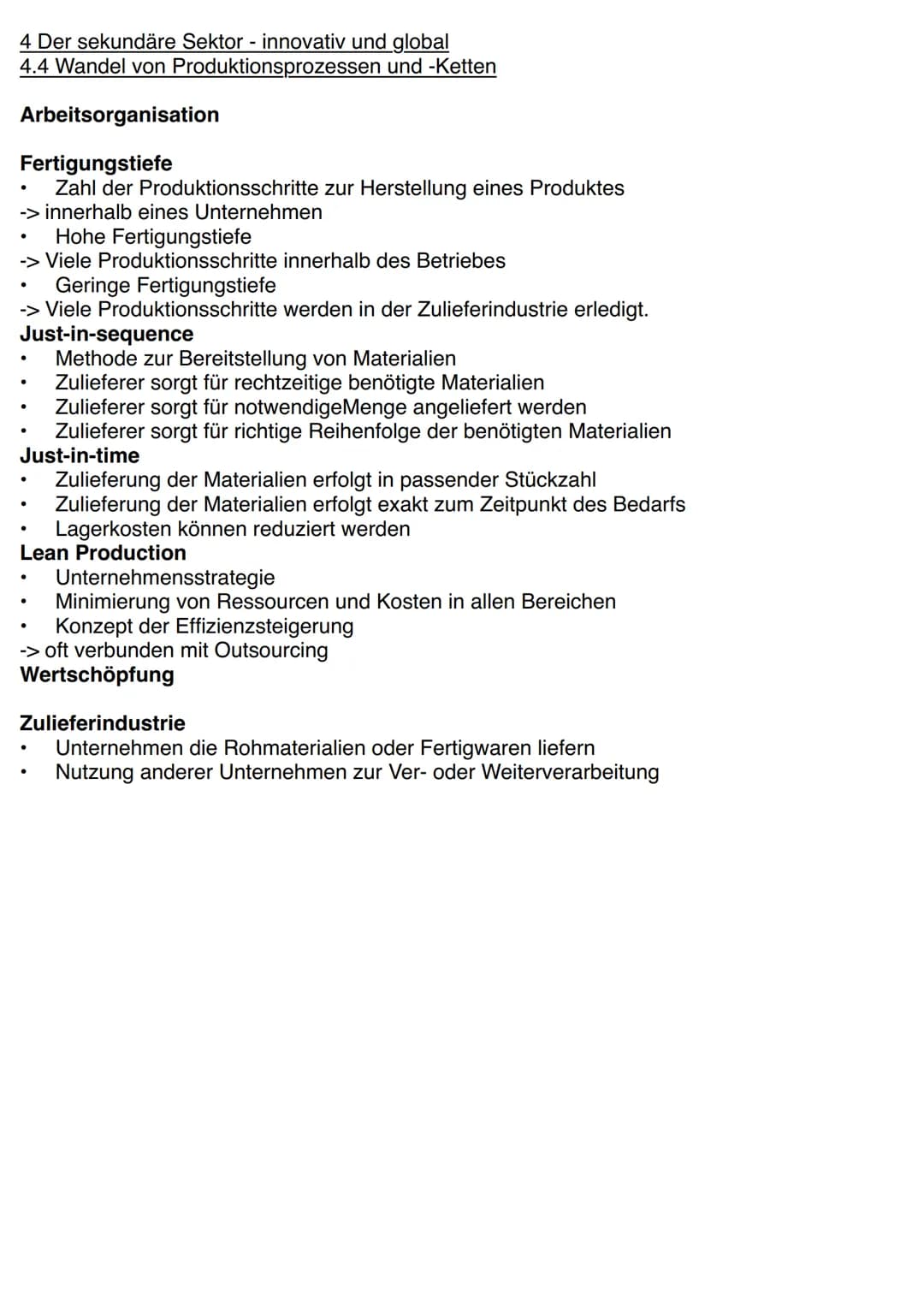 4. Bedeutungswandel von
Standortfaktoren

4.1 Strukturwandel industriell geprägter Räume
4.2 Herrausbilden von Wachstumsregionen
- Veränderu