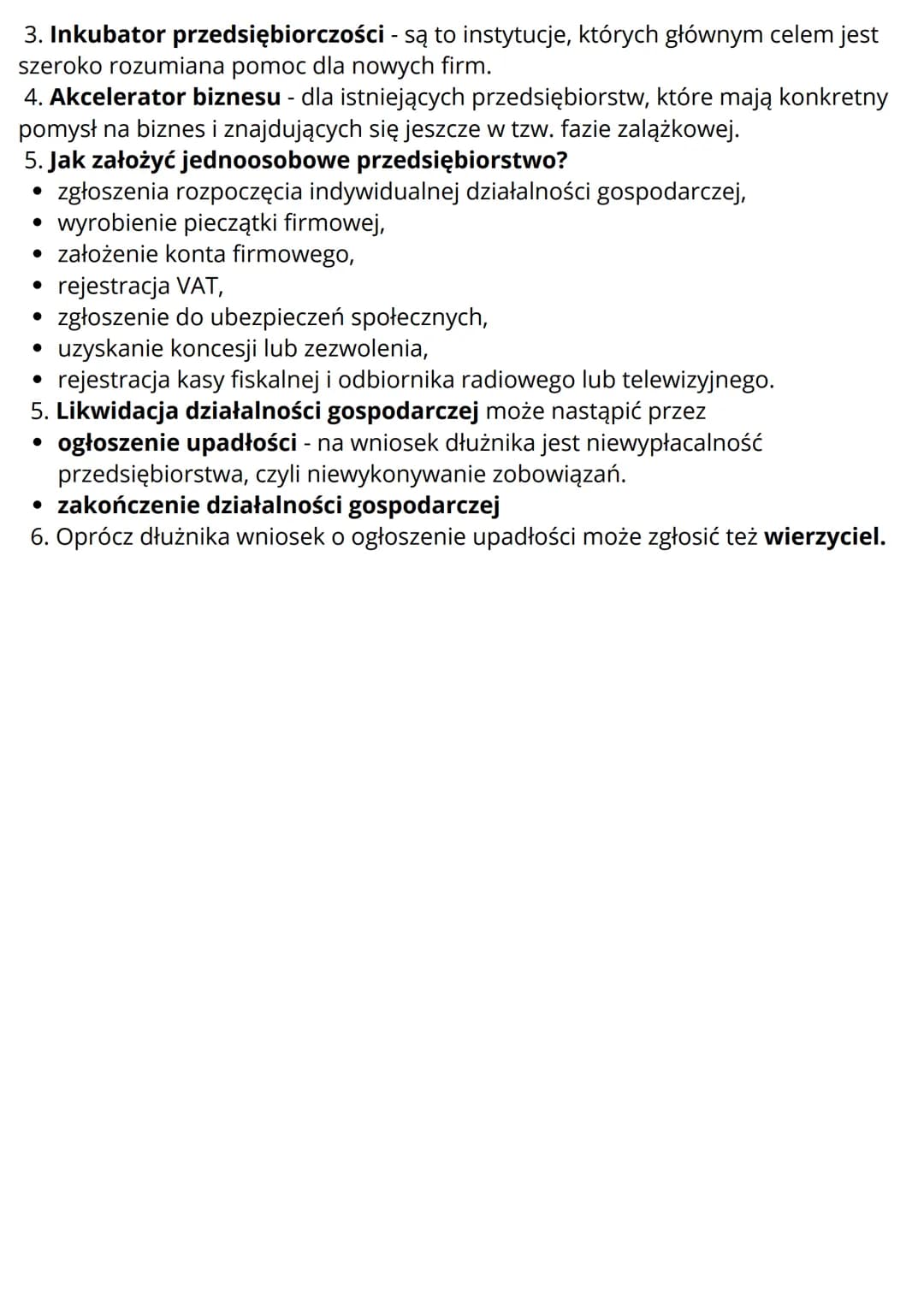 # PRZEDSIĘBIORSTWO

## Cele i rodzaje działaności gospodarczej

1. Głównym celem prowadzenia działalności gospodarczej jest osiąganie
maksym