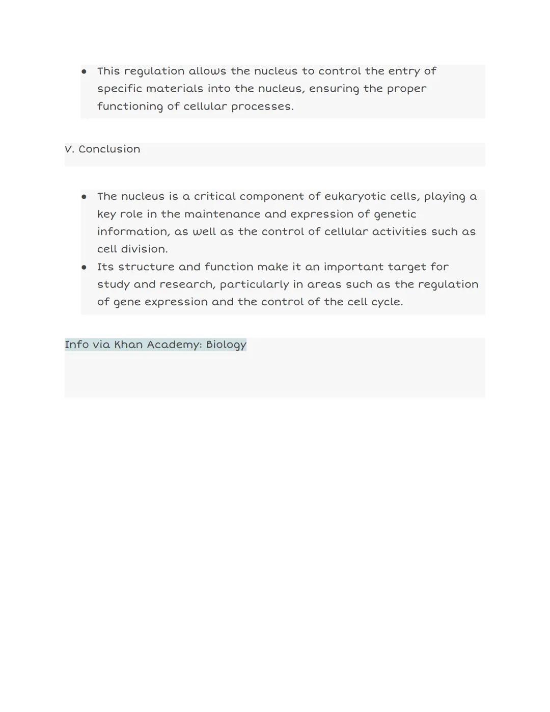 # NUCLEUS NOTES

Pore

Endoplasmic-
reticulum

# Nucleus

Nuclear envelop
Nucleolus

Nucleoplasm

Chromatin
material

I. Introduction

*   T