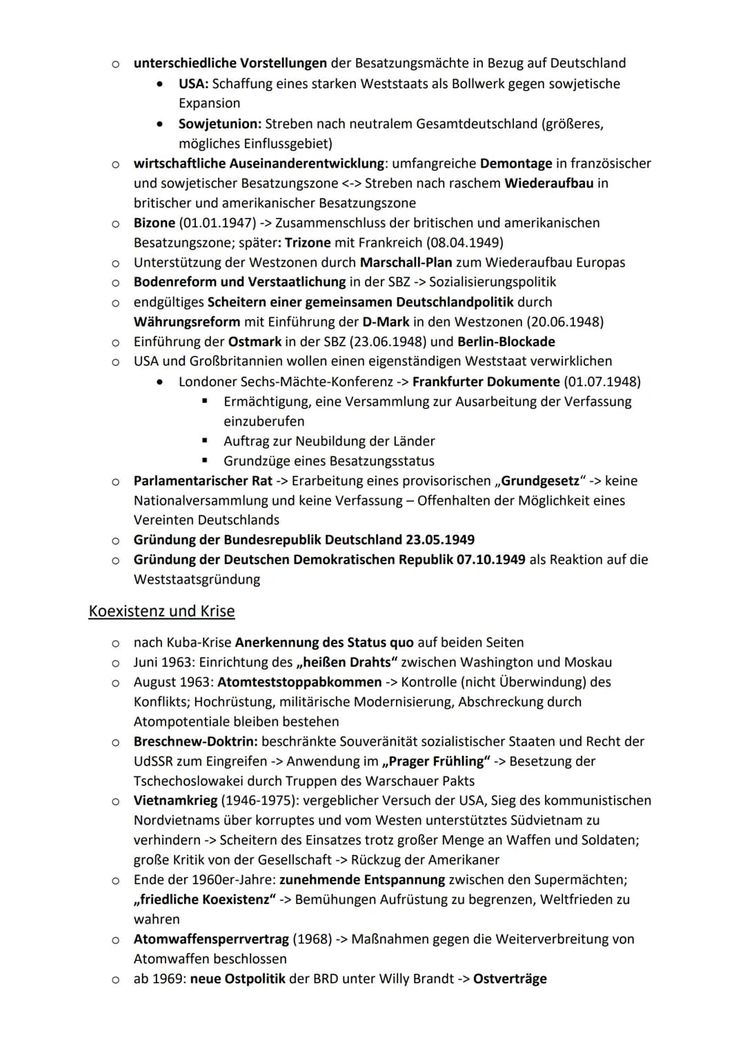 # Q3.1 Der Kalte Krieg - stabile oder labile Weltordnung?

Blockbildung und Blockkonfrontation

*   Anti-Hitler-Koalition -> Zweckbündnis zw