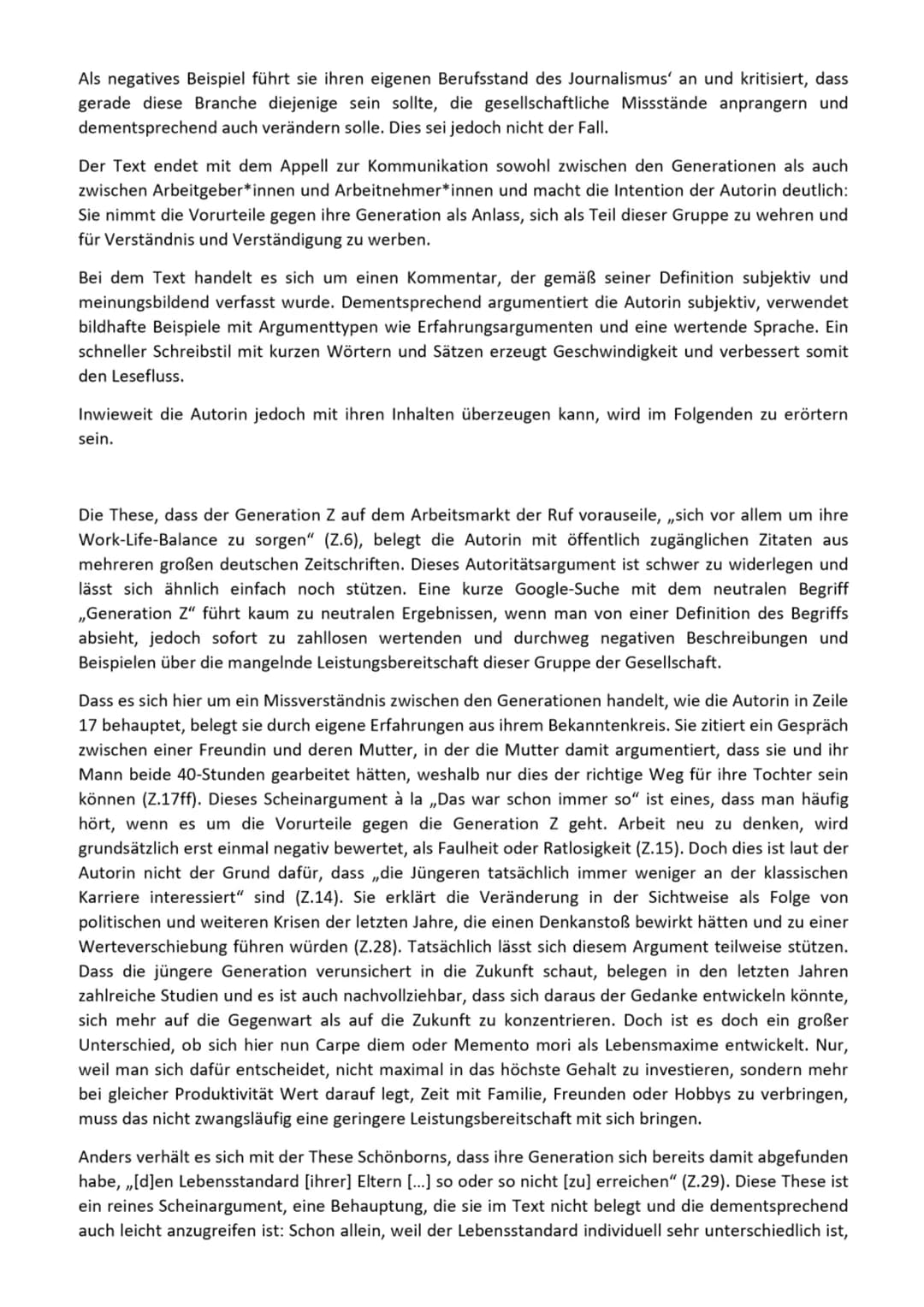 # Deutsch Abiturprüfung - Texterörterung

1. Vor dem Verfassen

- Text mehrmals lesen bis man es verstanden hat
- Dabei:
  - → Alle Behauptu