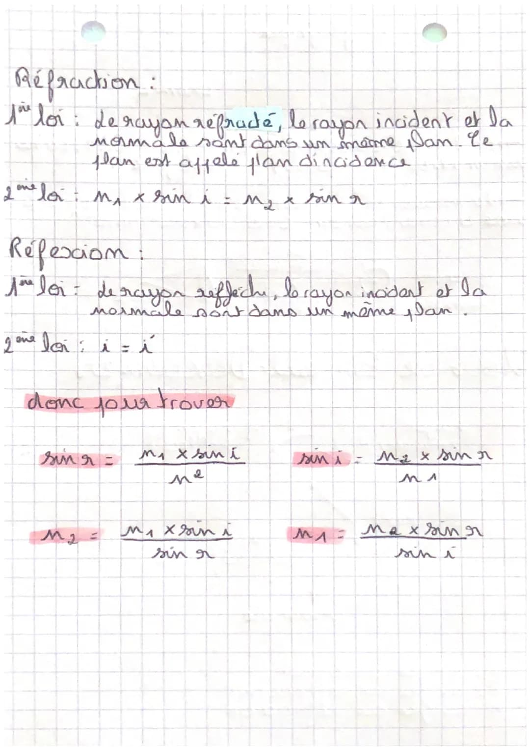 physique

chimie

→da lumière se profage en ligne droite, dams
un milieu transparent et homogene

→da valeur de la vitesse de la lumière dan