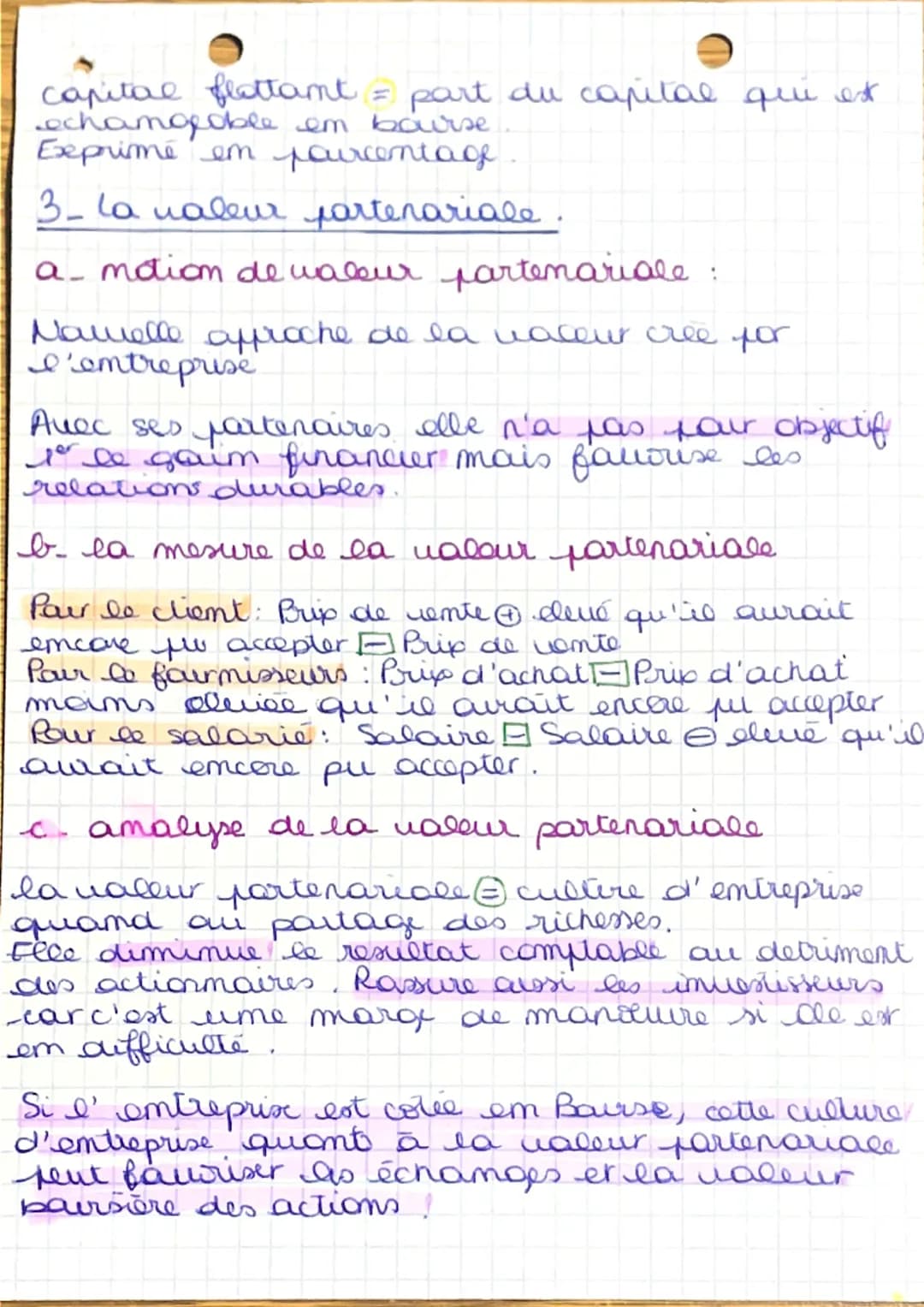 SDGN chap 13

1- La valeur financière:

a- le rôle de la comptabilité.

Chaque ammées, l'entreprise dat
constituer et diffuser des accuments