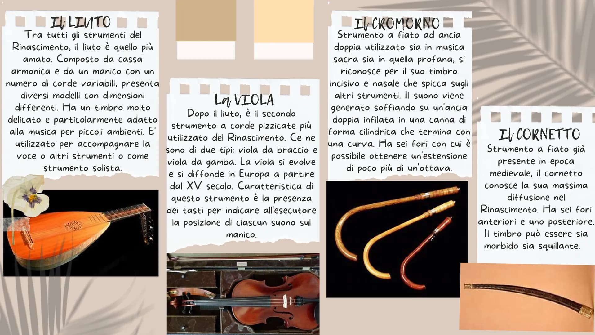 La Musica nel
Rinascimento

semperinfelir

Rinascimento
ated the Great Diask
ay and fell in love with it.
on to rebuild the villamaa holiday