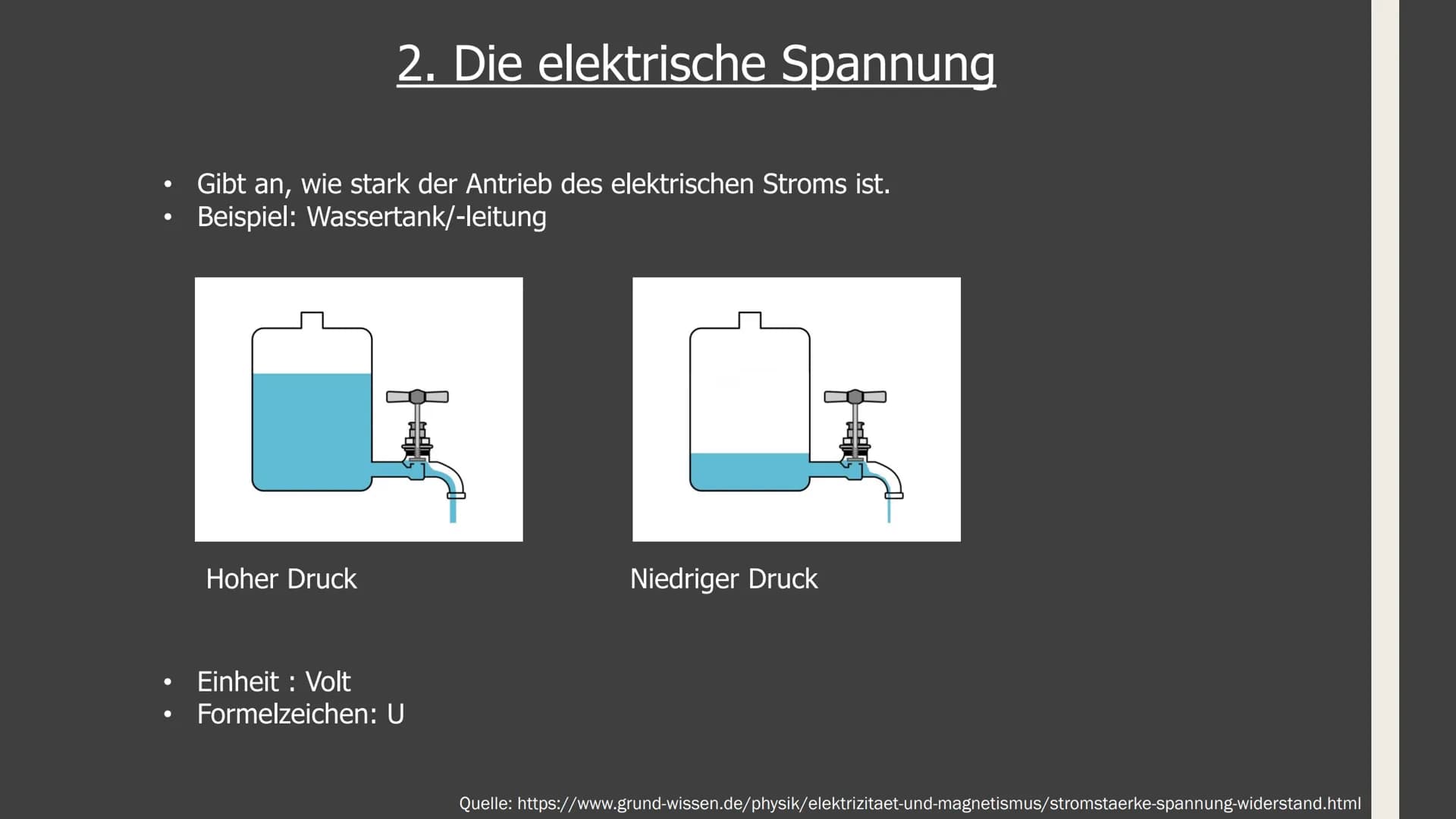 # GFS im Fach Physik

## Zum Ohmschen Gesetz # Aufbau:

1. Elektrische Grundgrößen (Stromstärke und Spannung)
2. Zusammenhang zwischen diese