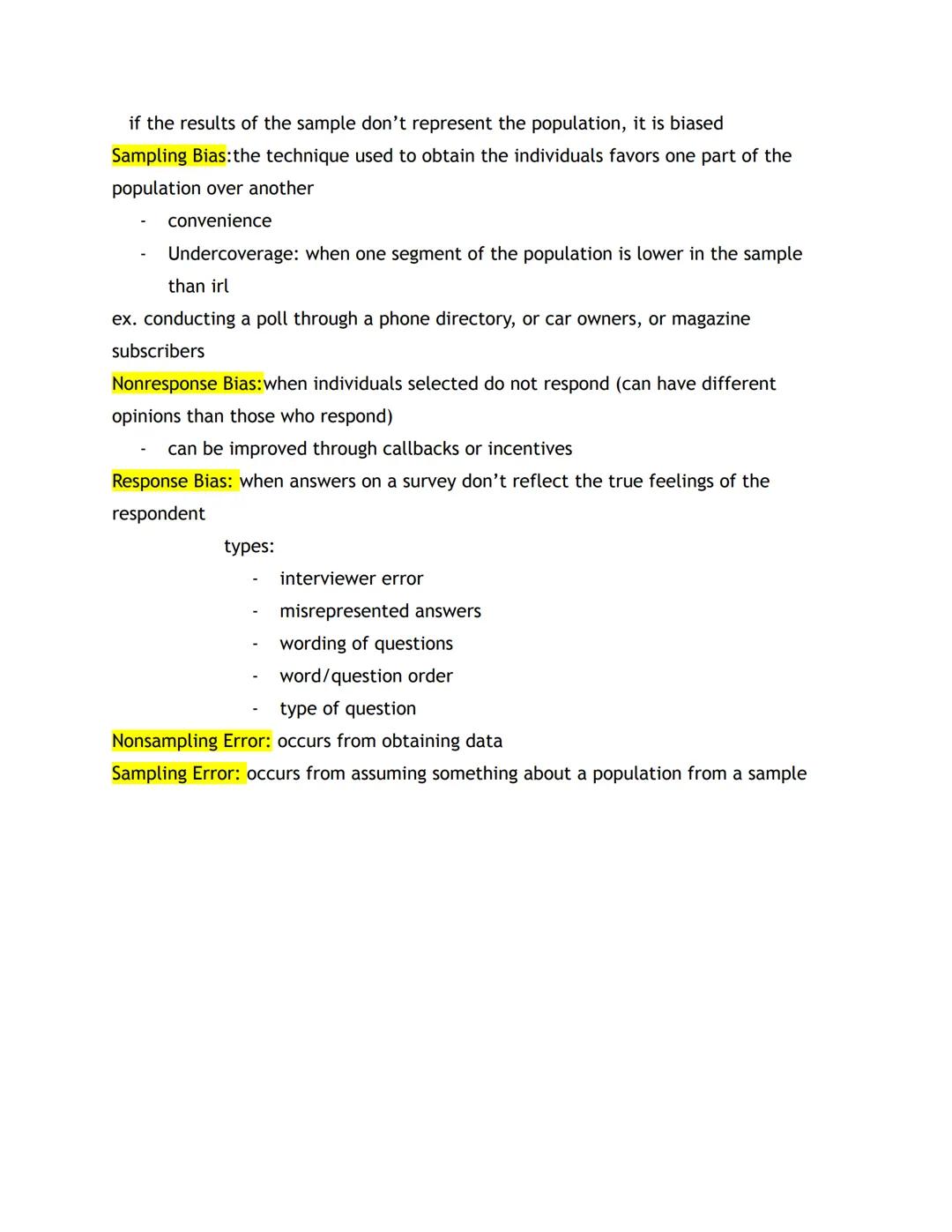 # Chapter 1: Data Collection

Statistics: collecting, organizing, summarizing, & analyzing info to draw conclusions &
provide a measure of c