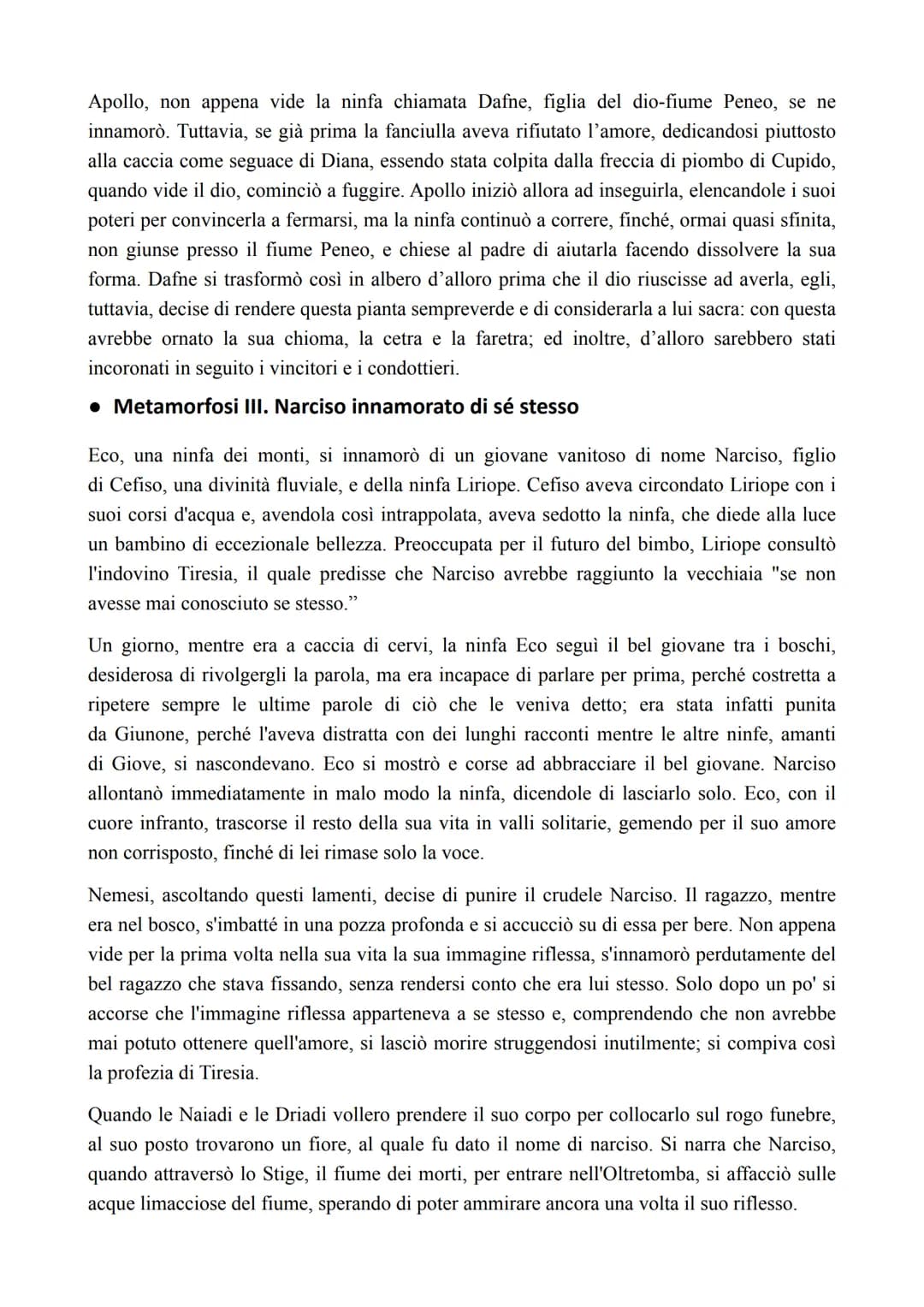 # Publio Ovidio Nasone

*   Vita

Nasce il 20 marzo del 43 a.c. a Sulmona, nell'odierno Abruzzo.

Visse gli anni migliori dell'età augustea.