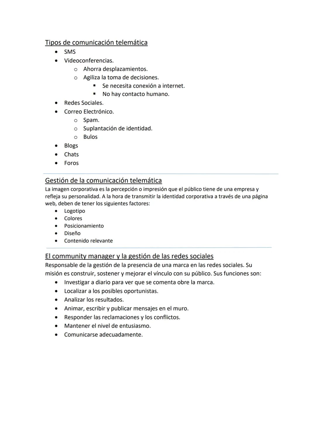 # TEMA 3: COMUNICACIÓN TELEFÓNICA Y
TELEMÁTICA

El proceso de comunicación telefónica

Elaboración
del mensaje

Transmisión del mensaje

Com