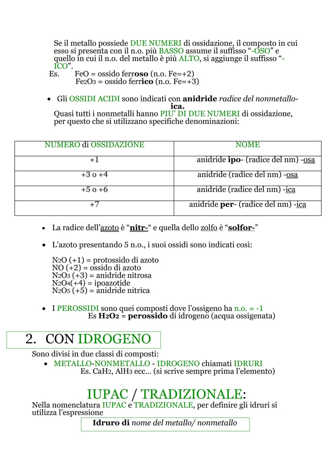 # COMPOSTI INORGANICI

COMPOSTO: sostanza pura formata da atomi differenti (es. H2O).

Tipo di materia formata da particelle uguali.

INORGA