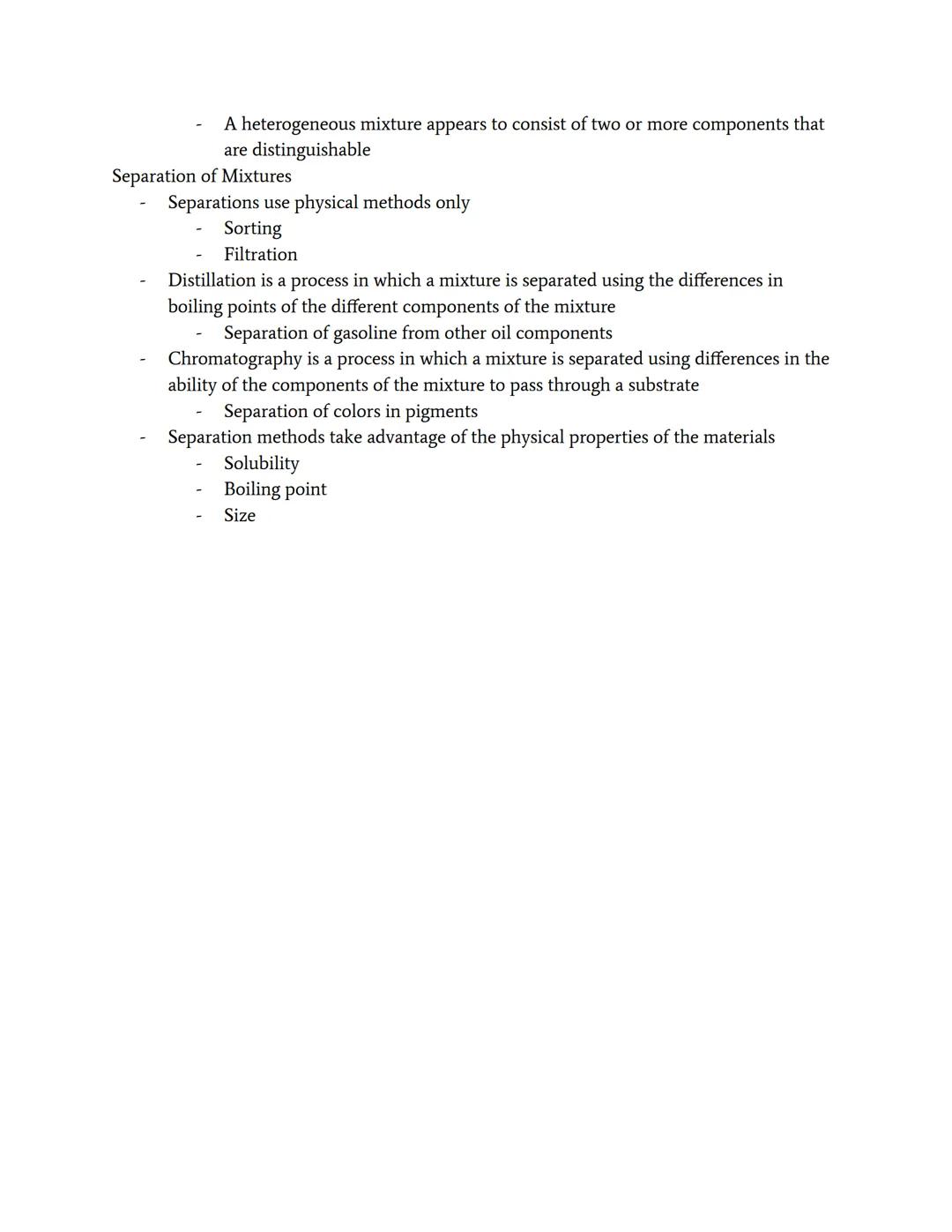 # Elements, Compounds, and Mixtures
Classification of Matter
- Matter
  - Pure substances
  - Mixtures
Pure Substances
- A pure substance is