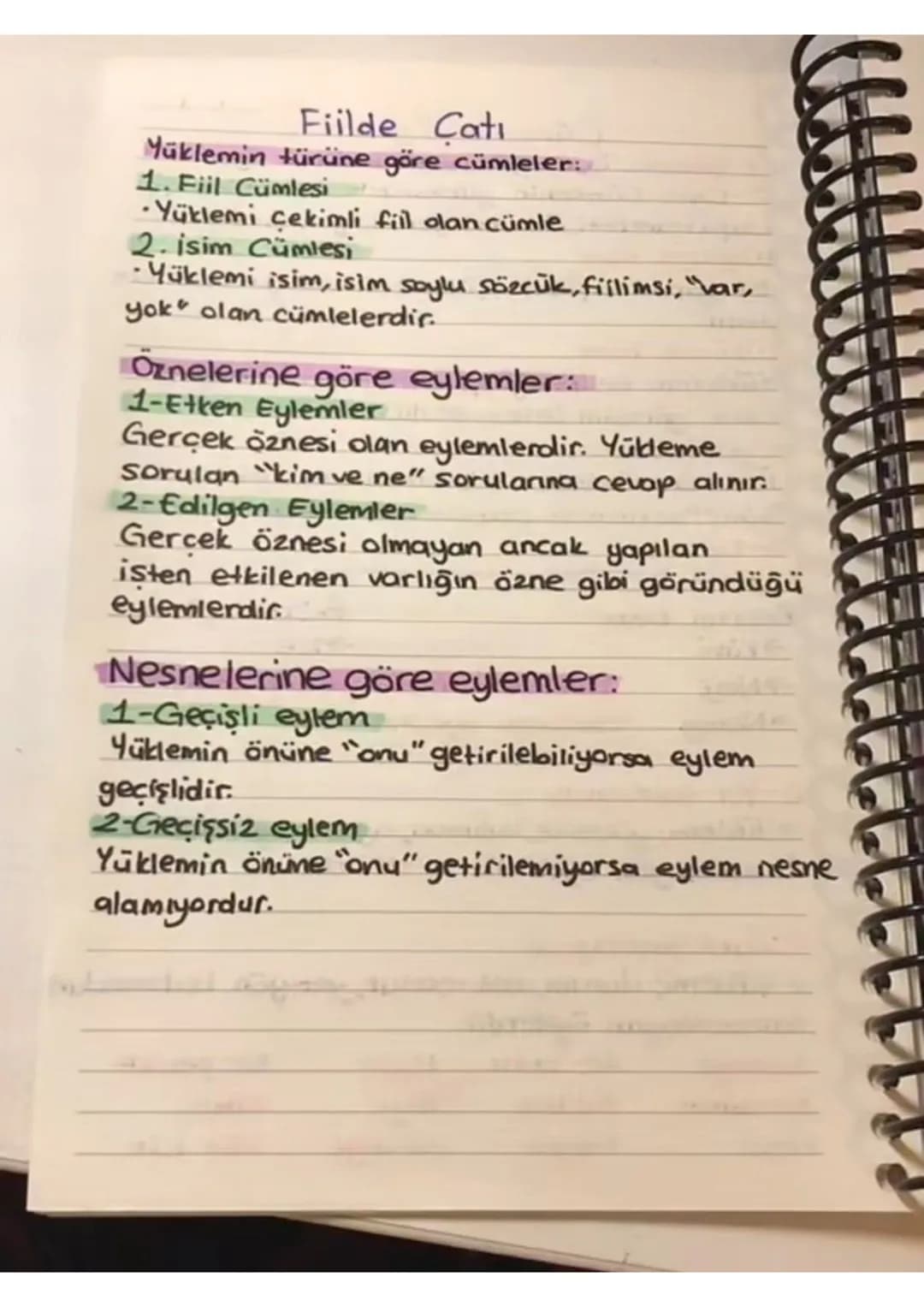 Fiilimsi
15/10/21
1) isim Fiil
-me/-maHaydi, yüzmeye gidelim.
-mek/-mak Gülmek sana yakışıyor.
-Is/-is/-us/-üs Ben onu yürüyüşünden tanırım.