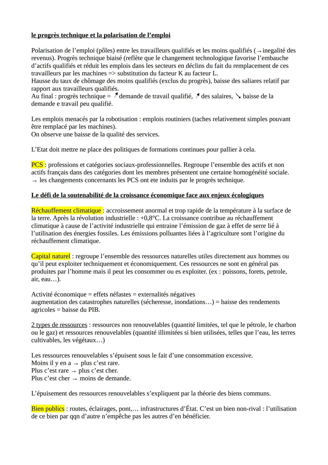 SES - quelles sont les sources et les défis de la croissance économique ?

Iº la croissance économique, de quoi parle t on ?

Croissance éco