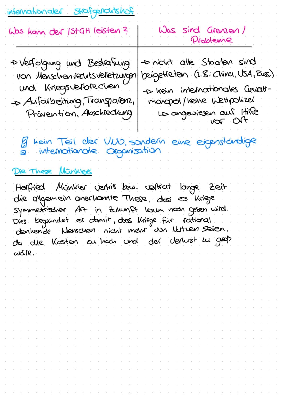 # Merkmale eines Krieges

Auf einen Blick

Ursachen

- sozioökonomische Konflikte
- ordnungspolitische Konflikte
- kulturelle Konflikte

Übr