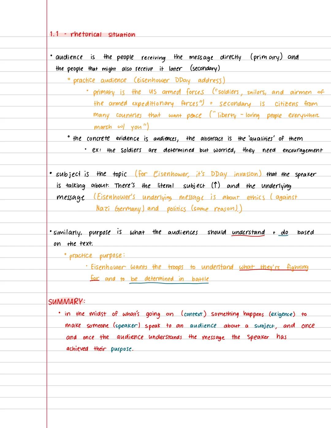 # 1.1 - rhetorical situation

*   to succeed in AP Lang, you need to know:
    *   rhetorical situation + claims and evidence
*   old rhetor
