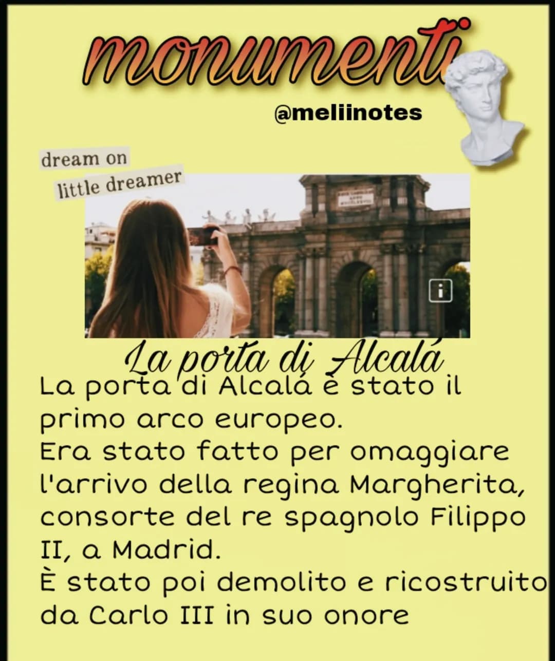 la Spagna

@meliinotes popolazione
46.551.452

capitale
Madrid

governo
monarchia
parlamentare

@meliinotes

densità
92,01 ab/kmq

Penisola 