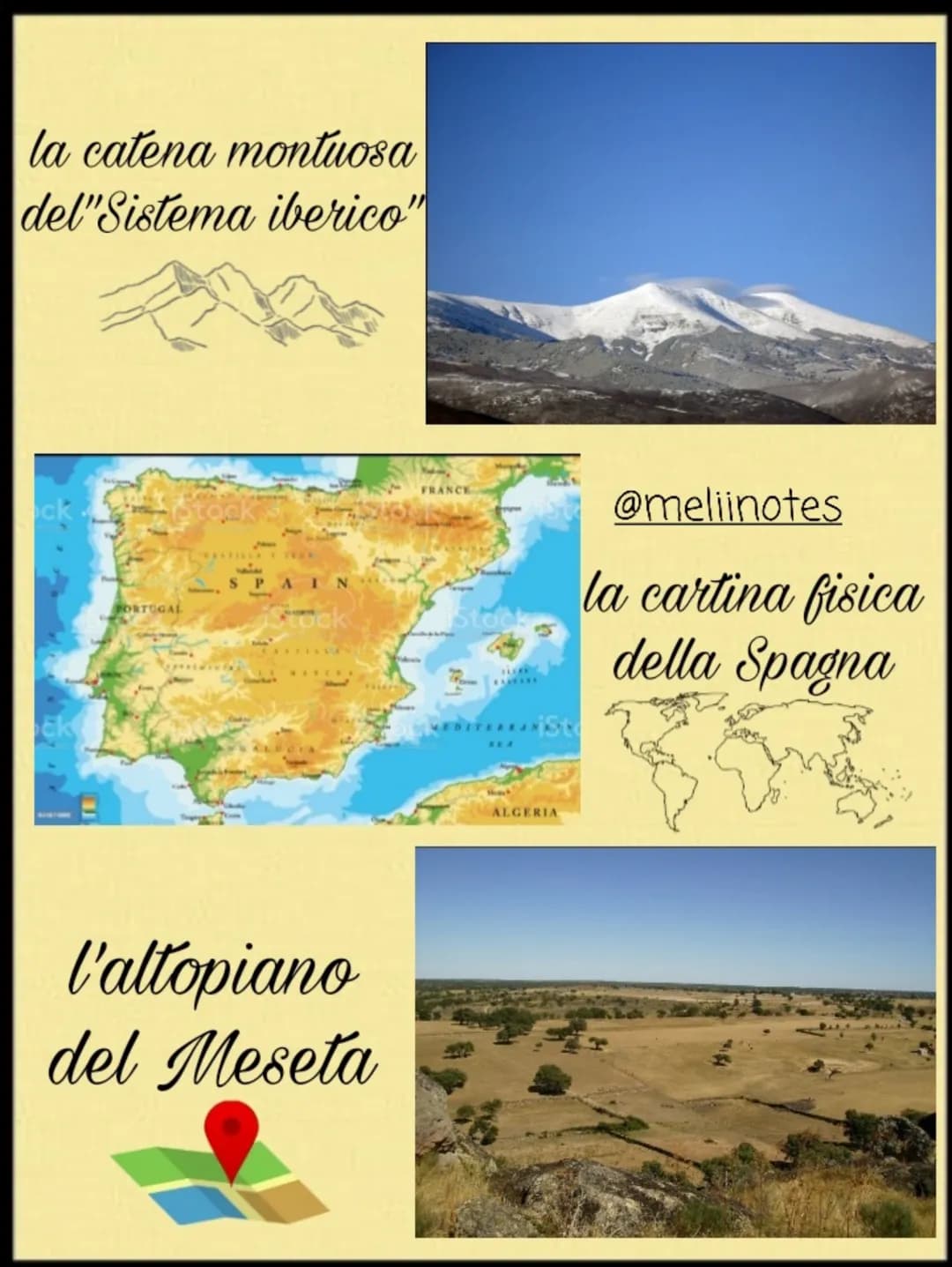 la Spagna

@meliinotes popolazione
46.551.452

capitale
Madrid

governo
monarchia
parlamentare

@meliinotes

densità
92,01 ab/kmq

Penisola 