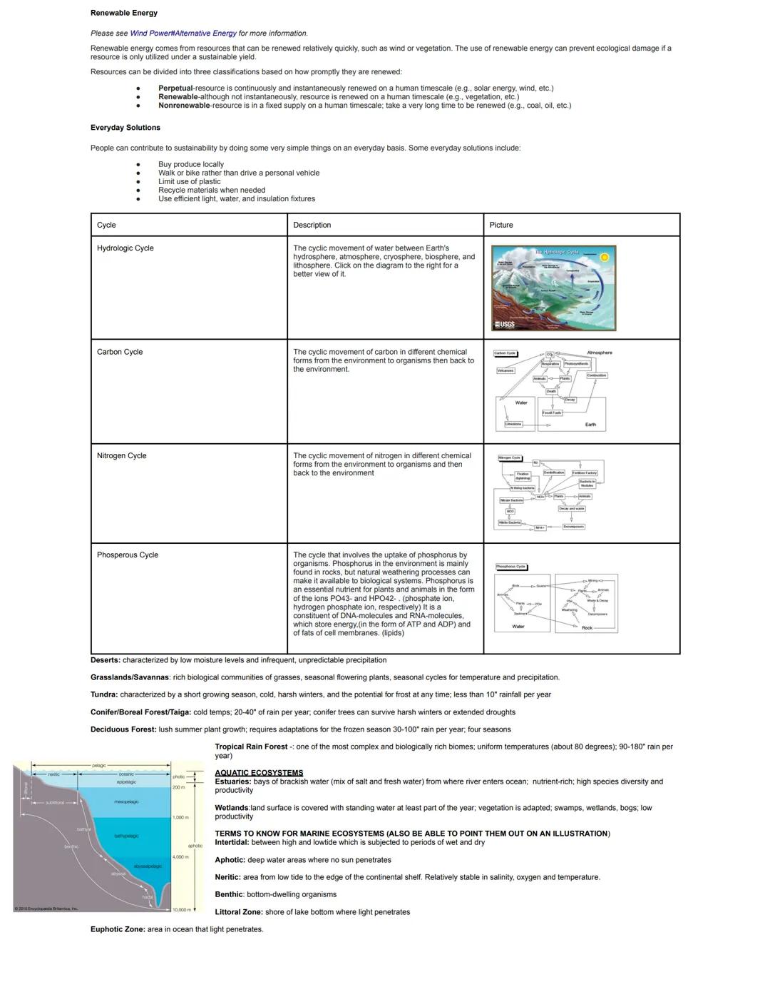 # Ecology
Ecology is the study of how organisms interact with one another and with their environment. Environment can be split into two comp