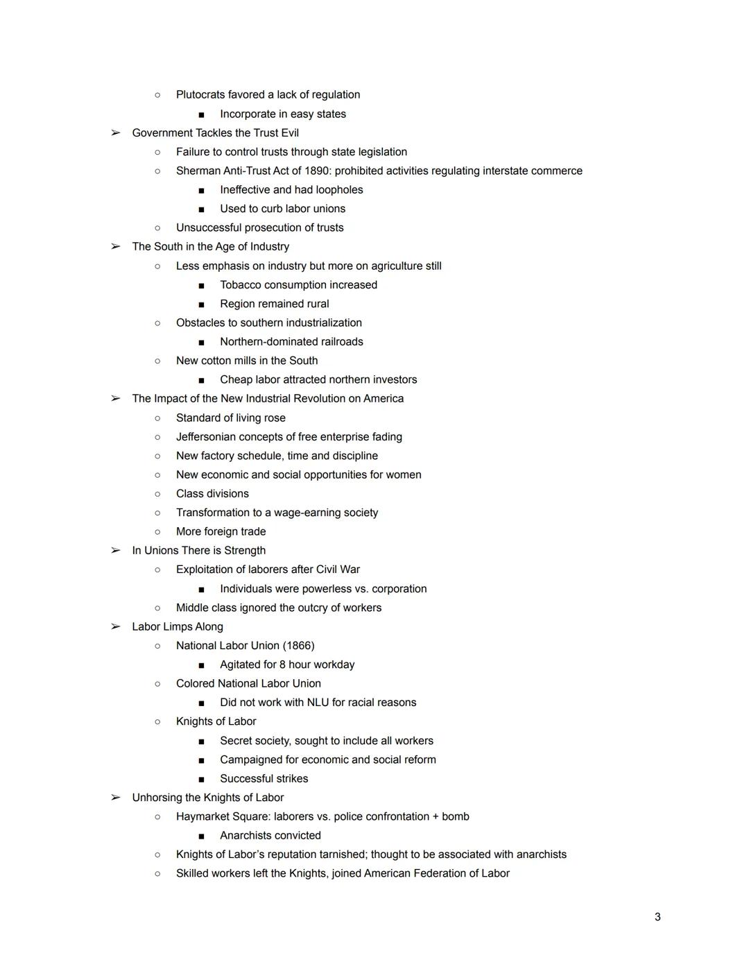AP US History
Chapter 24: Industry Comes of Age, 1865-1900

➤ The Iron Colt Becomes an Iron Horse
	*   Growth of railroads after 1865
		*   