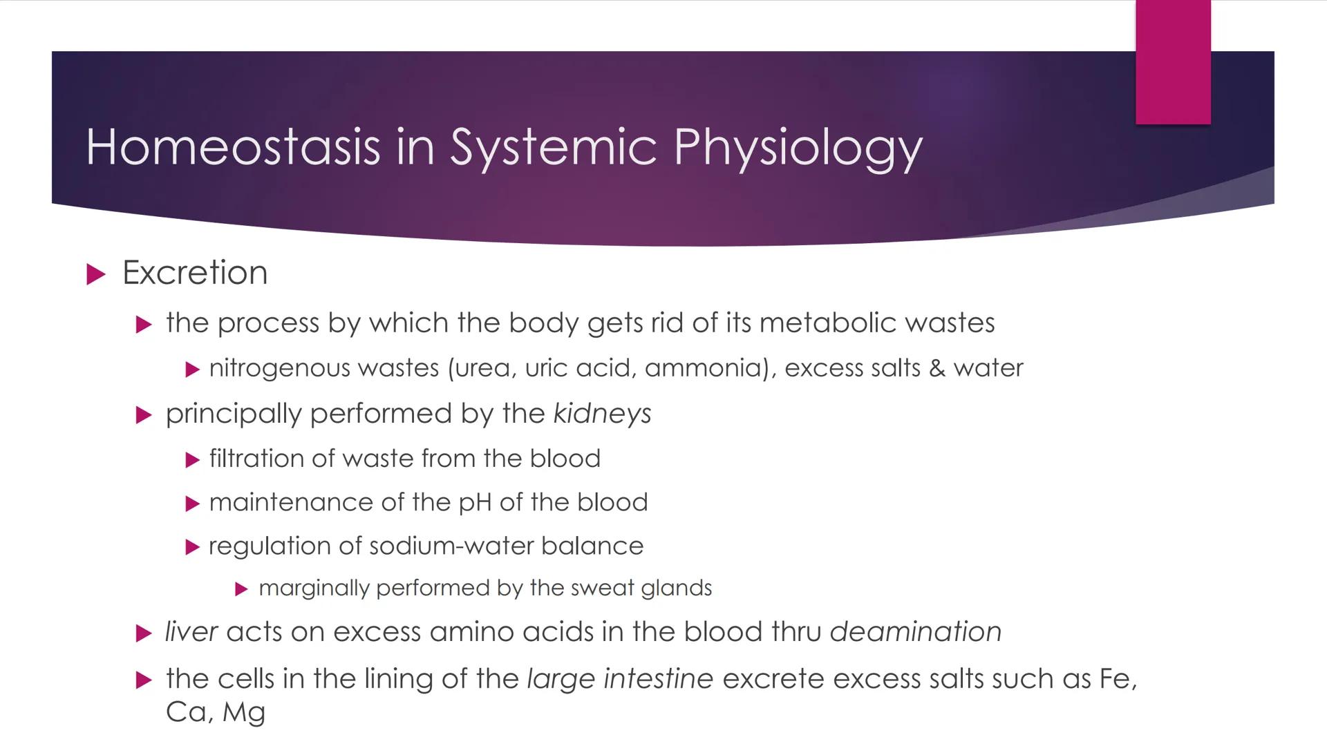 Maintain and
Regulate Internal
Environment

#HOMEOSTASIS # Homeostasis in Cellular Physiology

- ability of cells to maintain a constant int