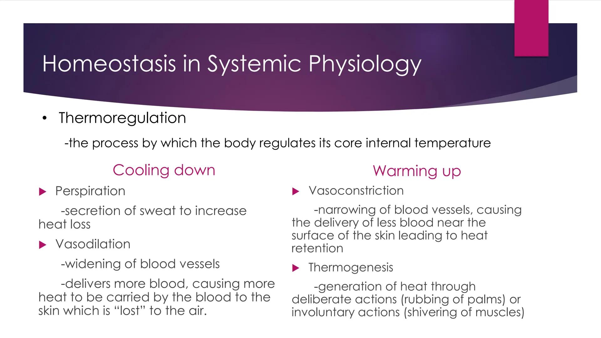 Maintain and
Regulate Internal
Environment

#HOMEOSTASIS # Homeostasis in Cellular Physiology

- ability of cells to maintain a constant int