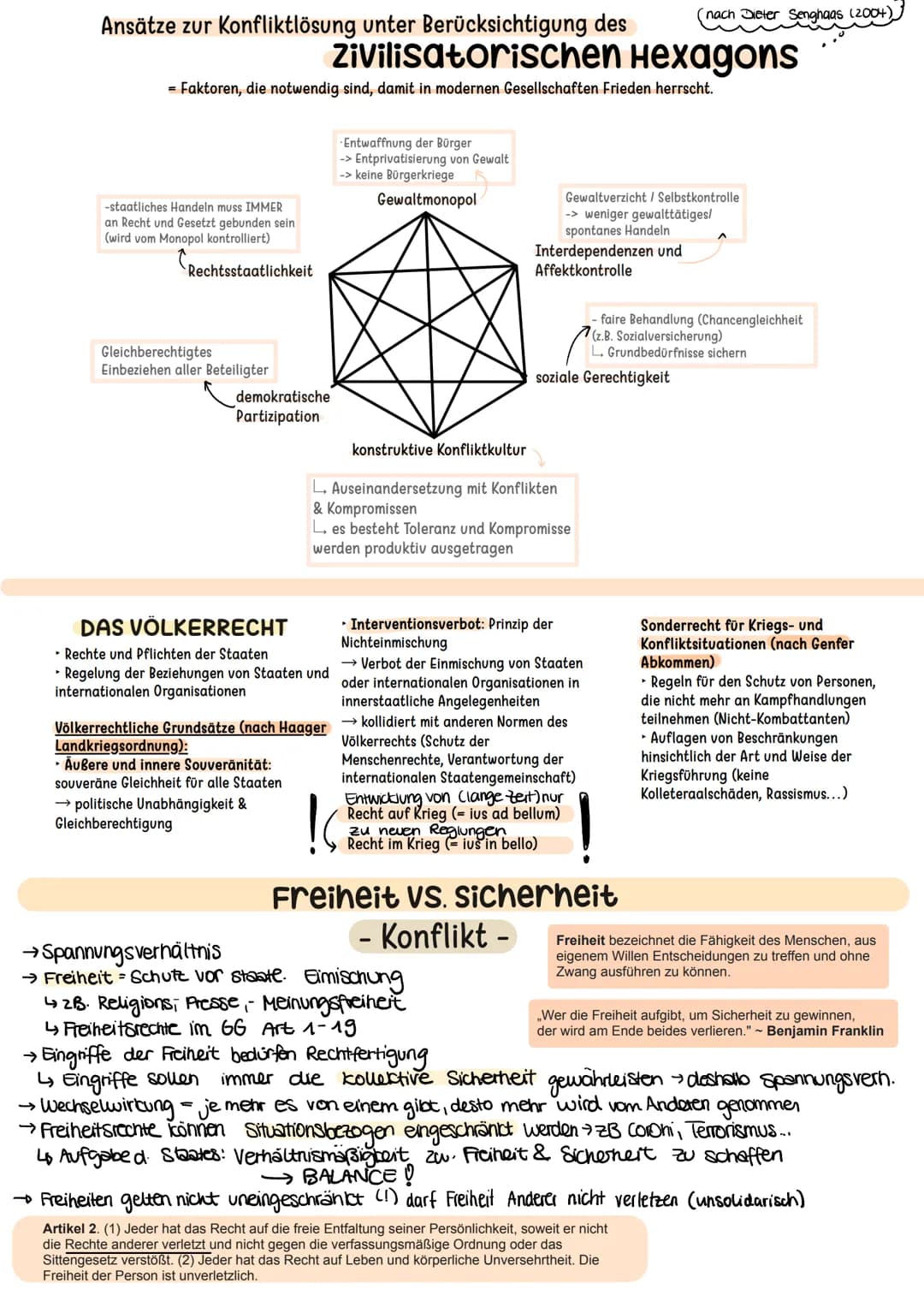 Friedenssicherung als nationale und
internationale Herausforderung

KRIEG - Definition (merkmale und Typen)
(von der Arbeitsgemeinschaft Kri