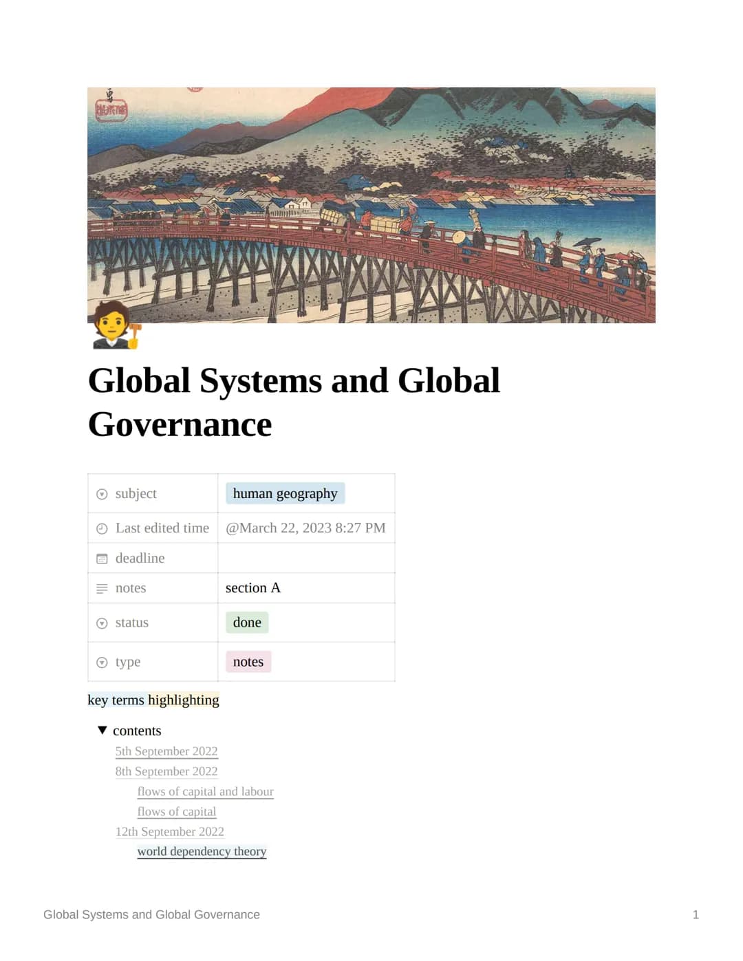 Global Systems and Global
Governance

subject
human geography

Last edited time @March 22, 2023 8:27 PM

deadline

notes
section A

status
d
