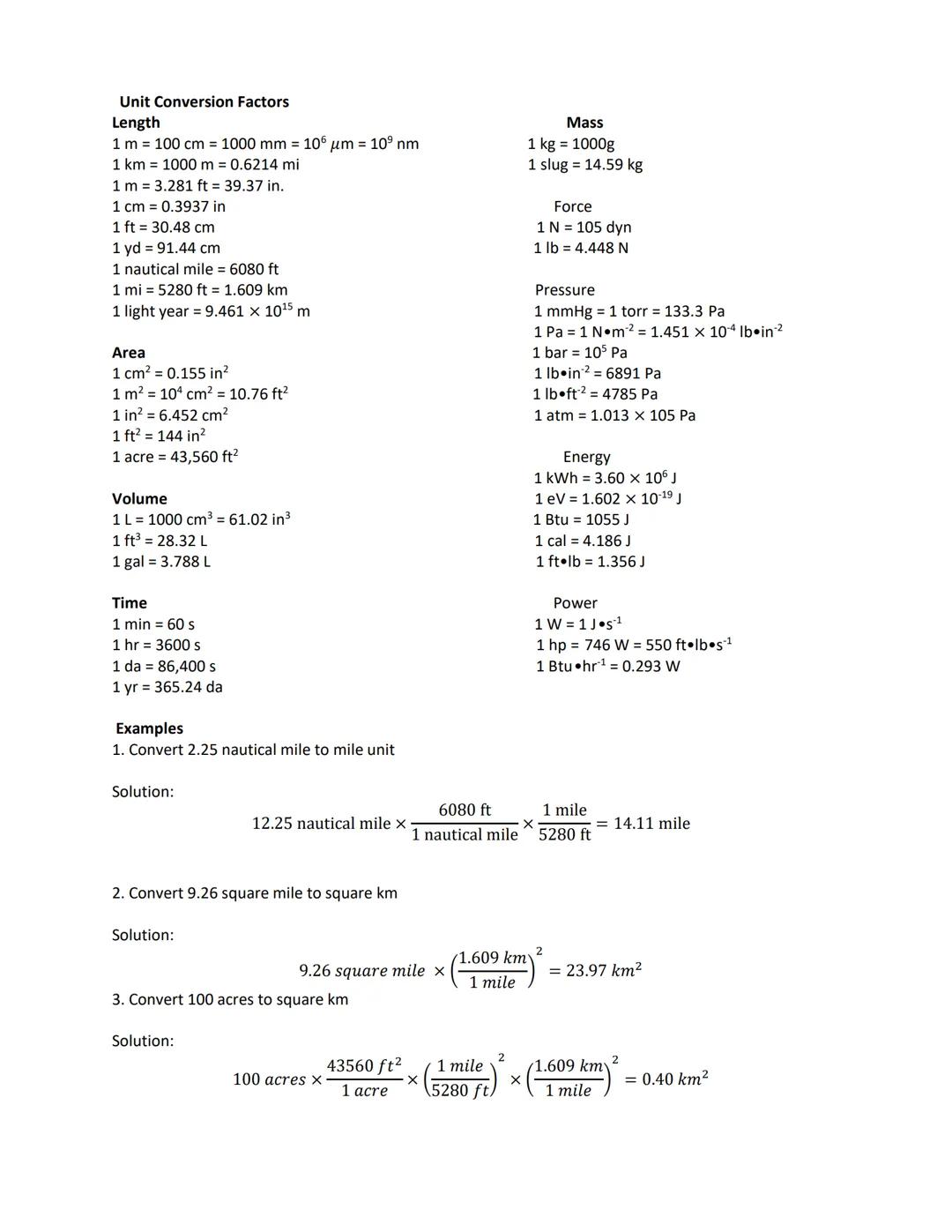 # Measurements

Definition
Measurement is the assignment of a number to a characteristic of an object or event, which can be
compared with o