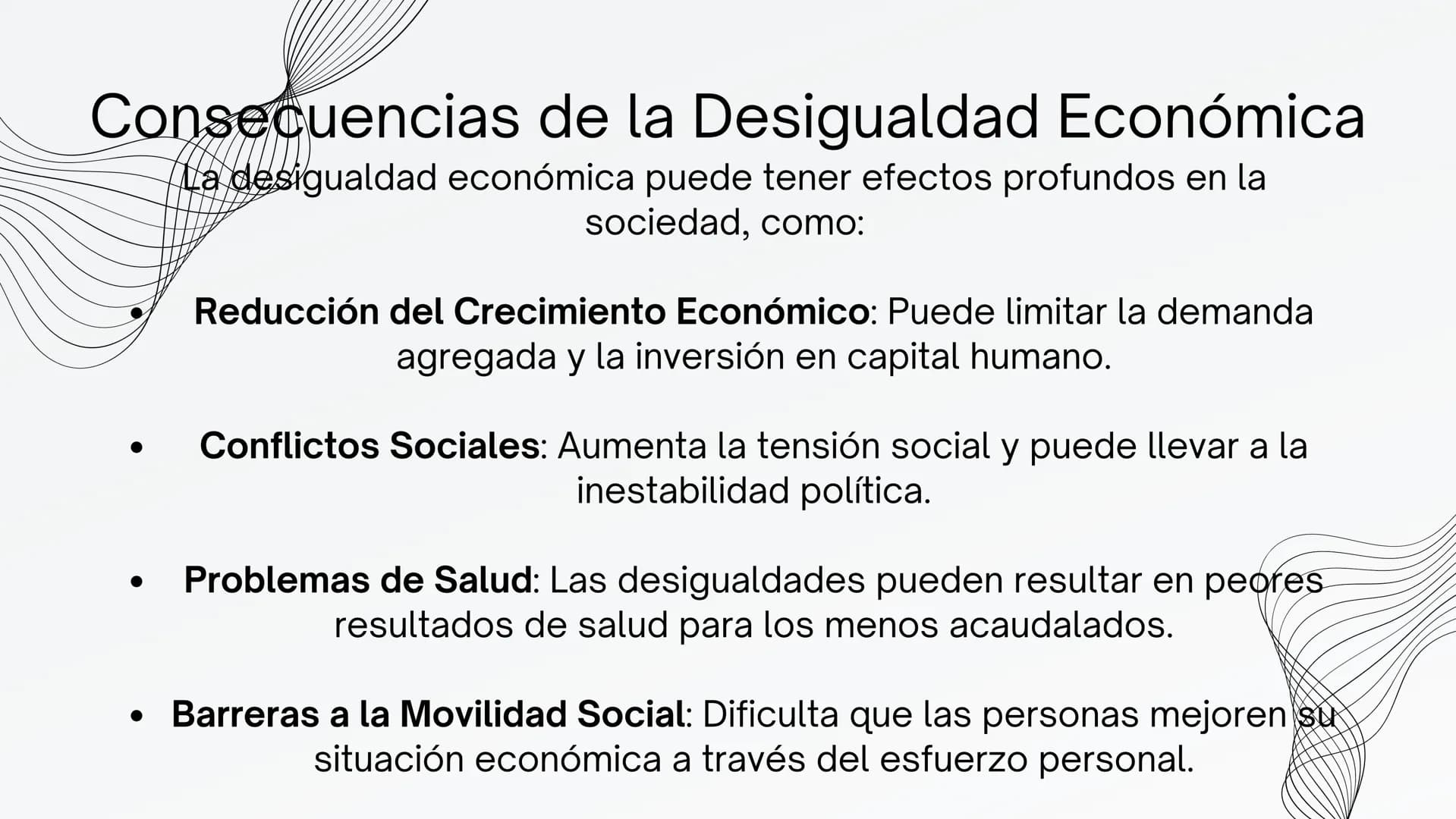 DESIGUALDAD
ECONOMICA ¿Qué es la Desigualdad economica?

La globalización se refiere al proceso por el cual
las barreras geográficas y polít