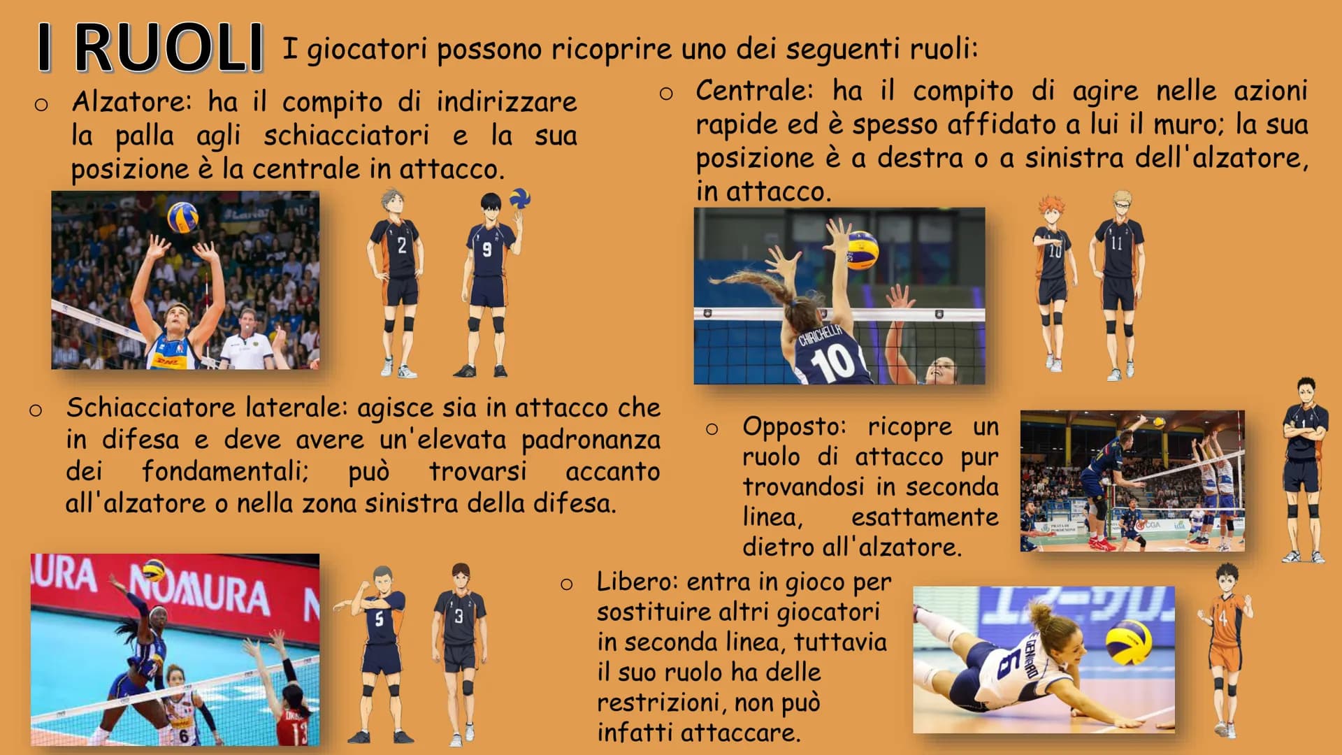 # LA PALLAVOLO

A.s. 2021-2022 La pallavolo è uno sport di squadra, che si
svolge tra due squadre con in campo sei
giocatori, ed altri sei i