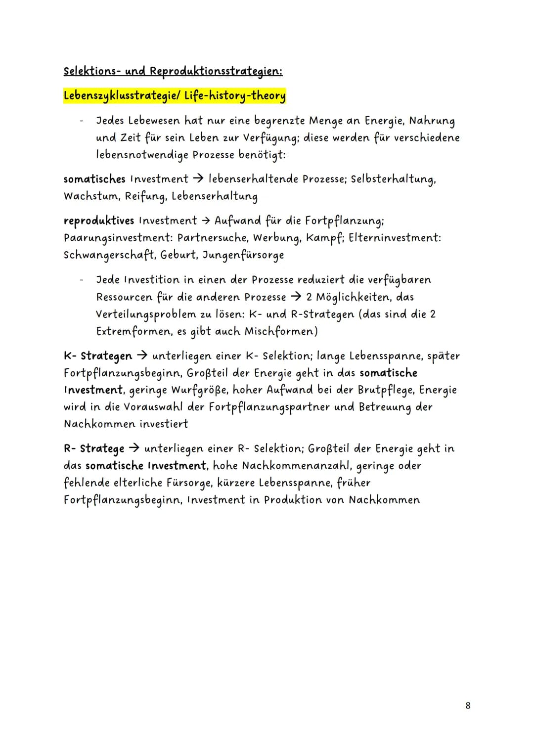 # Evolution

Glossar:

|                   |                                                                                                
