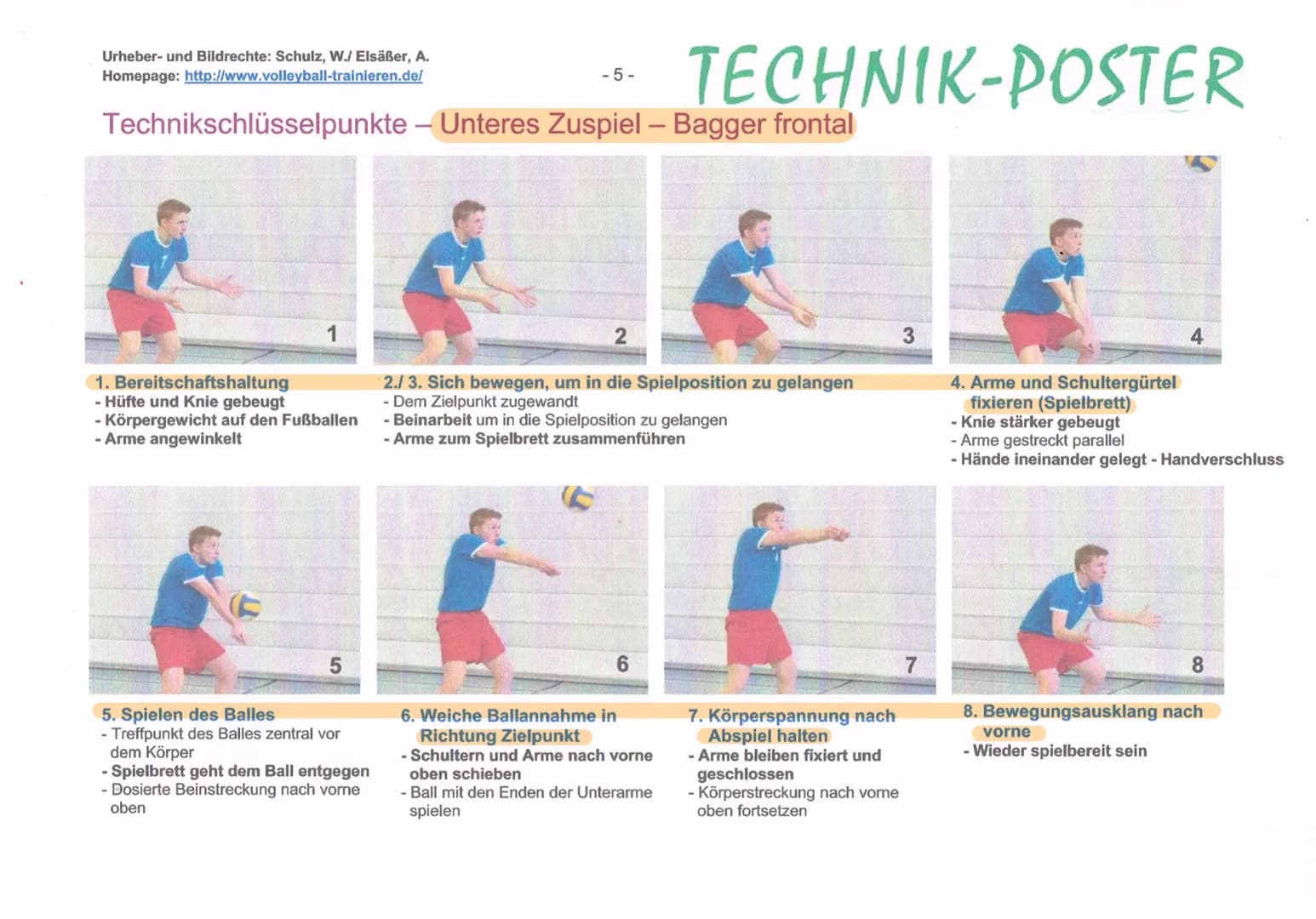 # Volleyball

Spielfläche

- Spielfeld 18x9m
- 3m Freizone auf jeder Seite
- Freier Spielraum mindestens 7m hoch
- Netzhöhe bei Männern 2,43