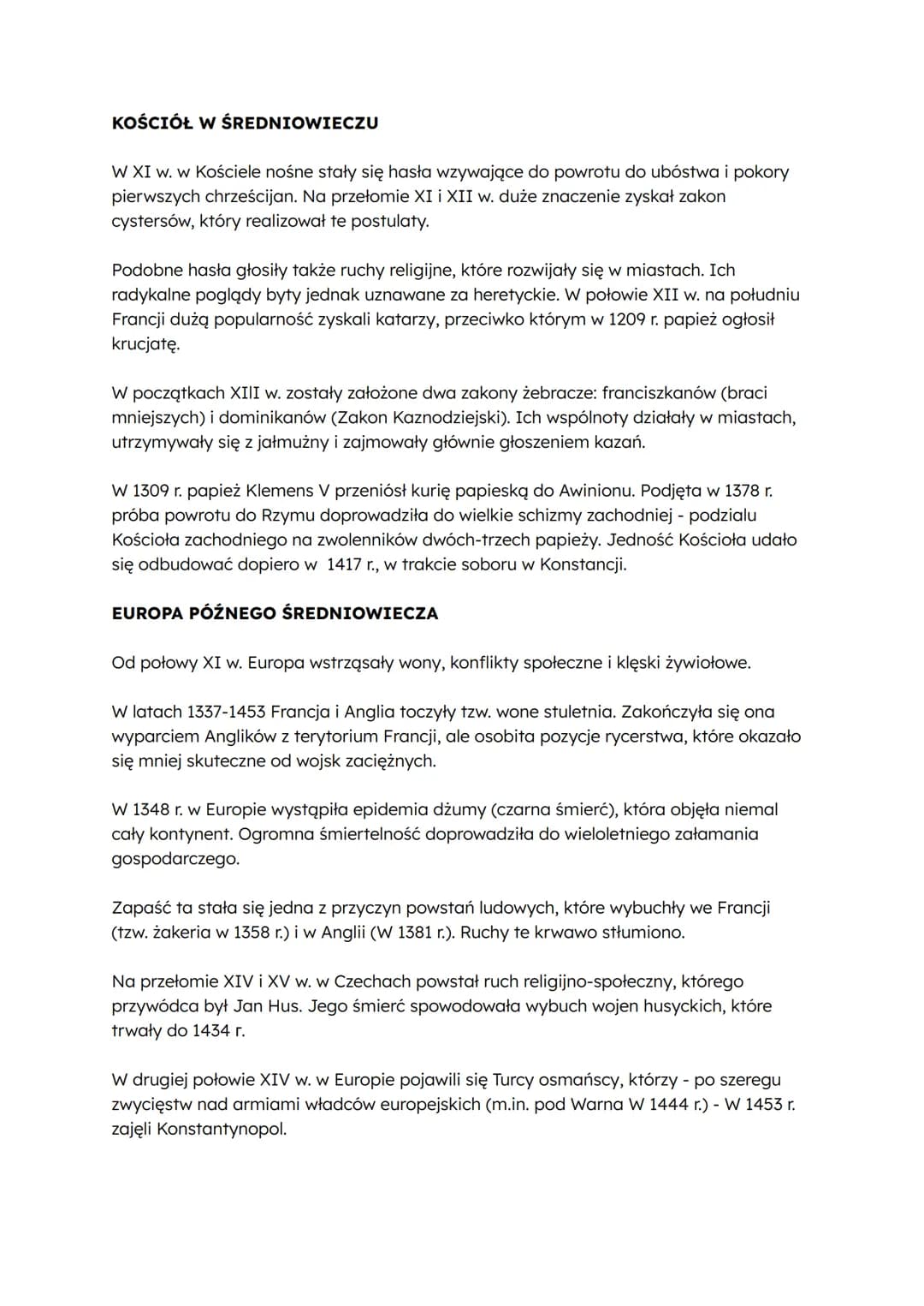 # MIĘDZY CESARSTWEM A PAPIESTWEM

W IX-XI w. postępował upadek znaczenia Kościoła. Szerzyły się nepotyzm, symonia i
skandale obyczajowe. Pro