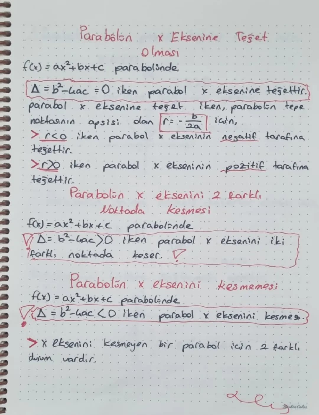 Parabol
13/02/25
f(x)=ax²+bx+c ikinci dereceden 1 değişkenli
polinom fonksyonunun grafisine parabol denir.
> F(x) = ax2+bx+c fonkyonunun gra