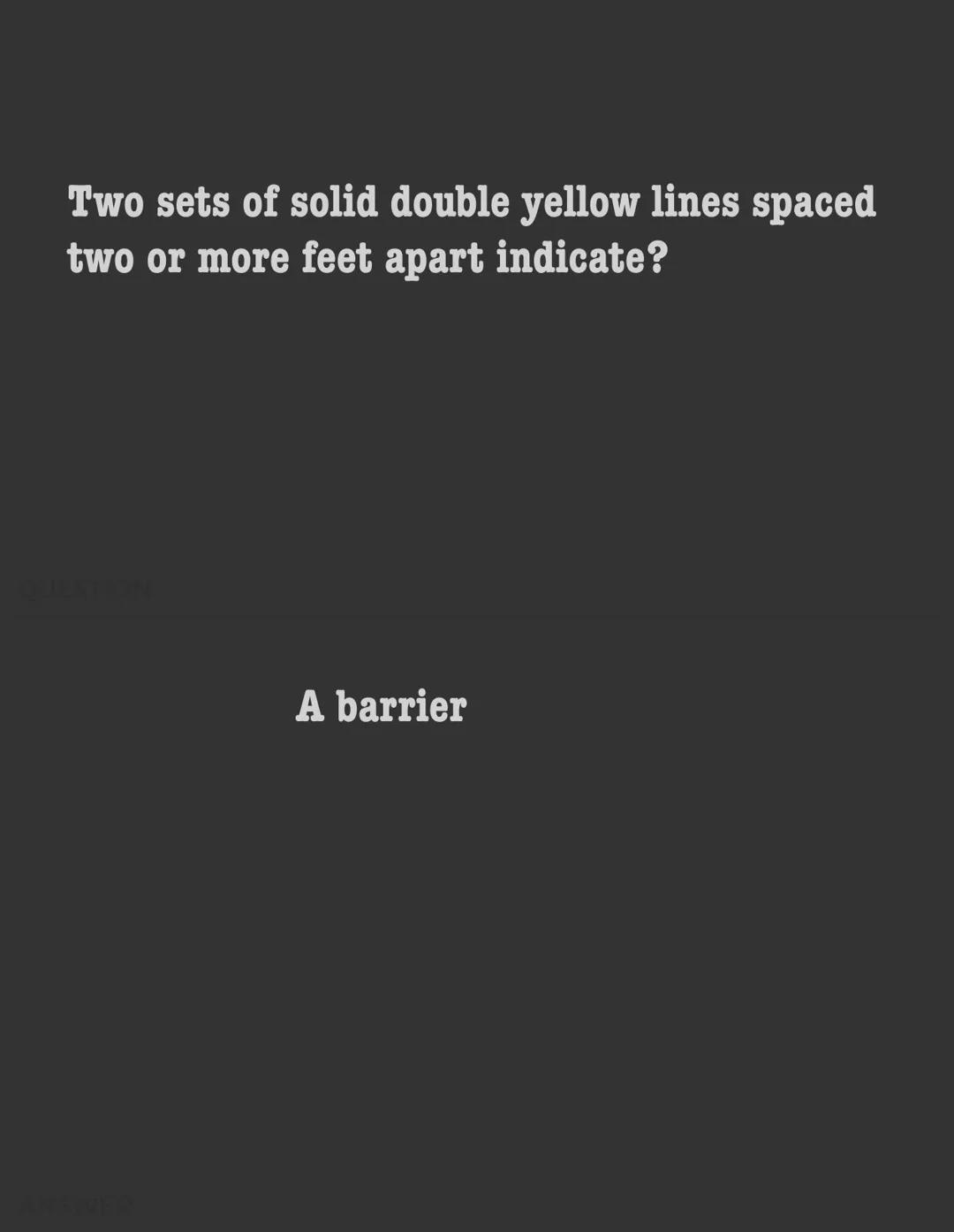 
<p>When you approach an intersection with a through road but without stop signs or yield signs, you must yield to traffic and pedestrians o