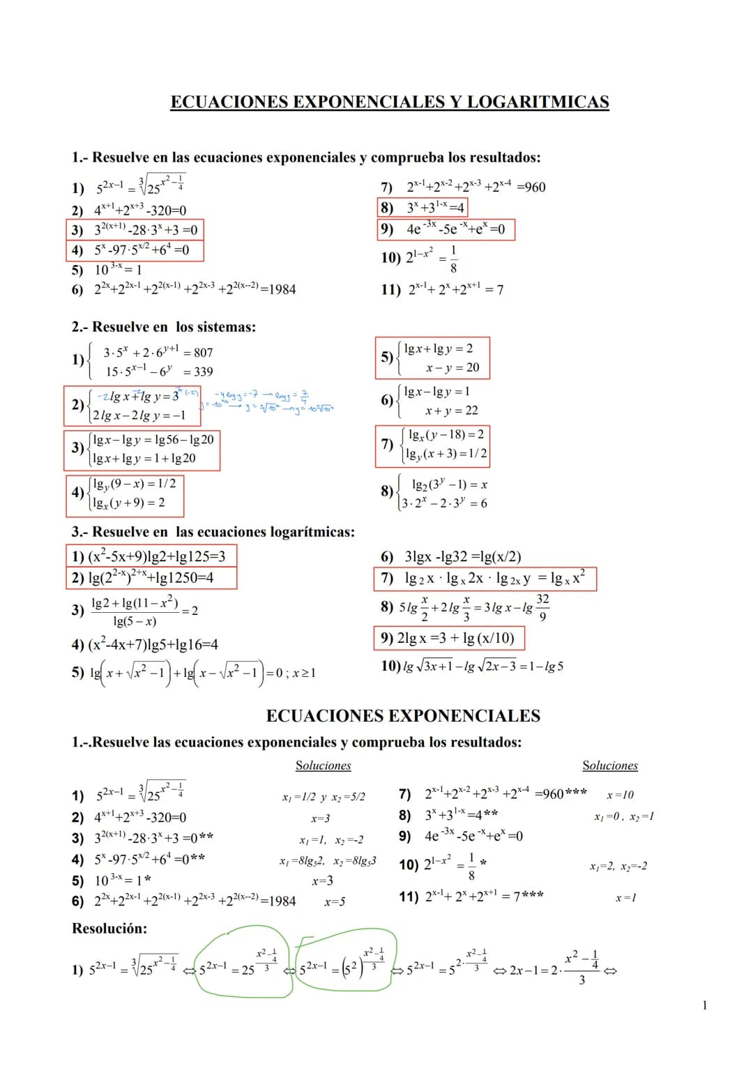 5^{\frac{2x-1}{2}} = \sqrt[2]{25^{\frac{x-4}{4}}}

$5^{\frac{2x-1}{2}} = (25^{\frac{1}{2}})^{\frac{x-4}{4}} \rightarrow 5^{\frac{2x-1}{2}} =
