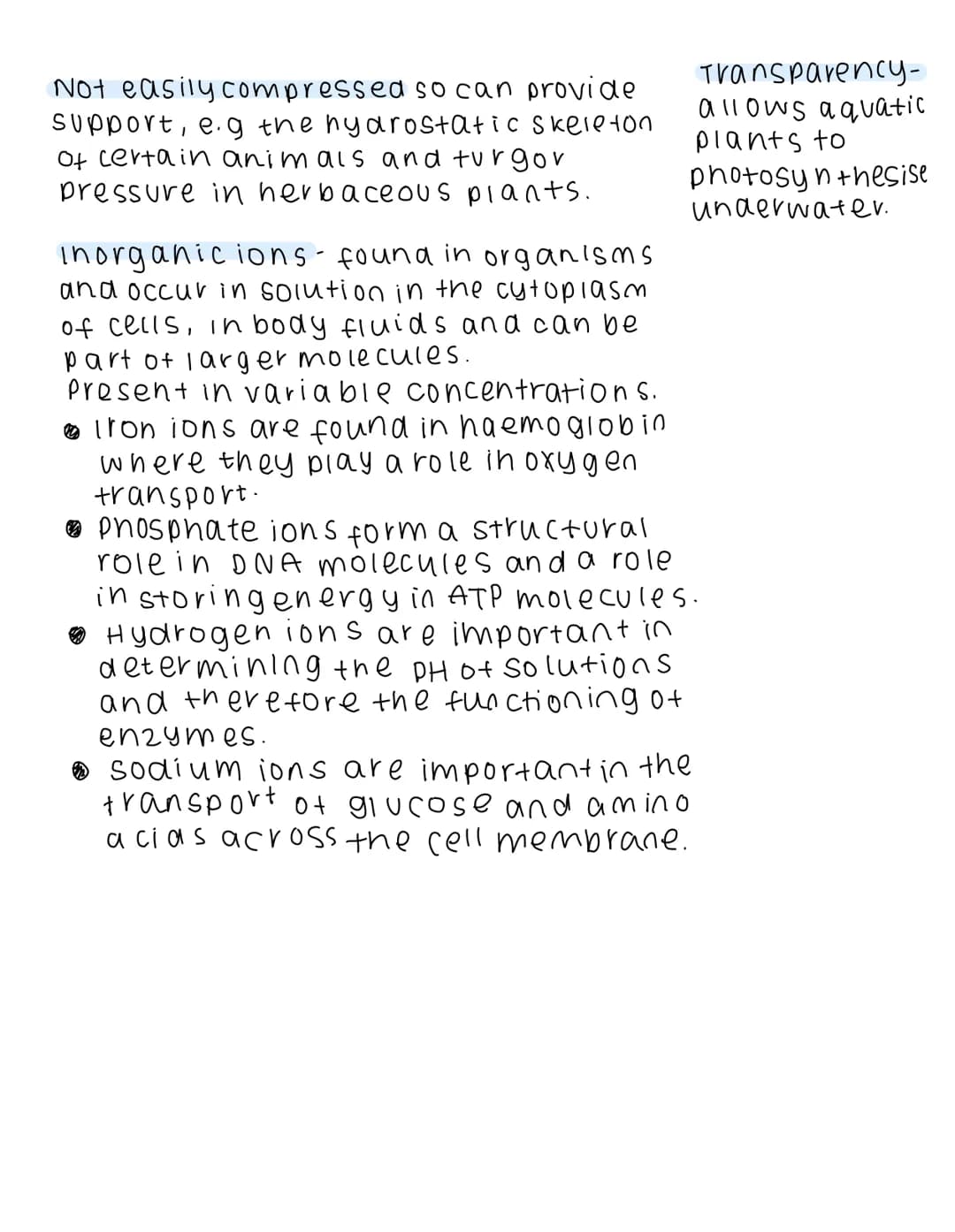 # Water

δ

Η δ

H

0

Hydrogen

5 bonds

0

H

H

H

Latent heat of
vaporisation-
A lot of energy
is needed to
evaporate 1
gram of water.
m