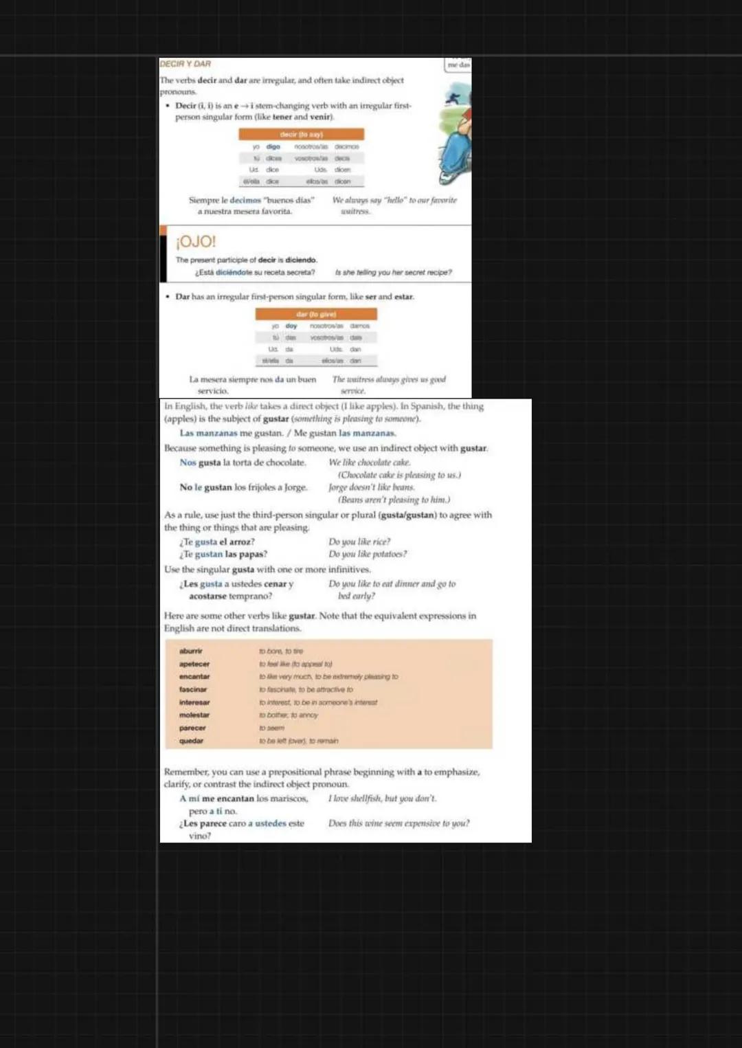 # CAPITULO 6: ¡BUEN PROVECHO!
Vocabulario Las comidas Meals
y las bebidas
- Lunch (to eat)
- Dinner (to eat)
- Breakfast (to eat)
Las comida