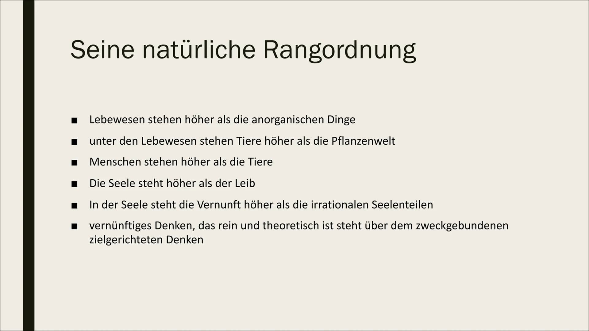 ARISTOTELES'S
GLÜCKDEFINITION # Inhaltsverzeichnis

- Wer ist Aristoteles?
- Seine Ansichten der Welt
- Seine natürliche Rangordnung
- Seine