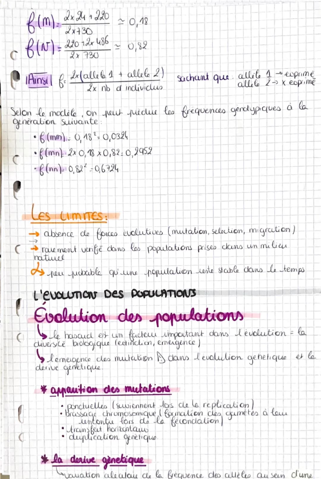 # Hardy-Weinberg

0

LE MODELE

me vou le freq allelig,
cles generculions (atletes & a culteles?)

population

*   ensemble d'induidus de la