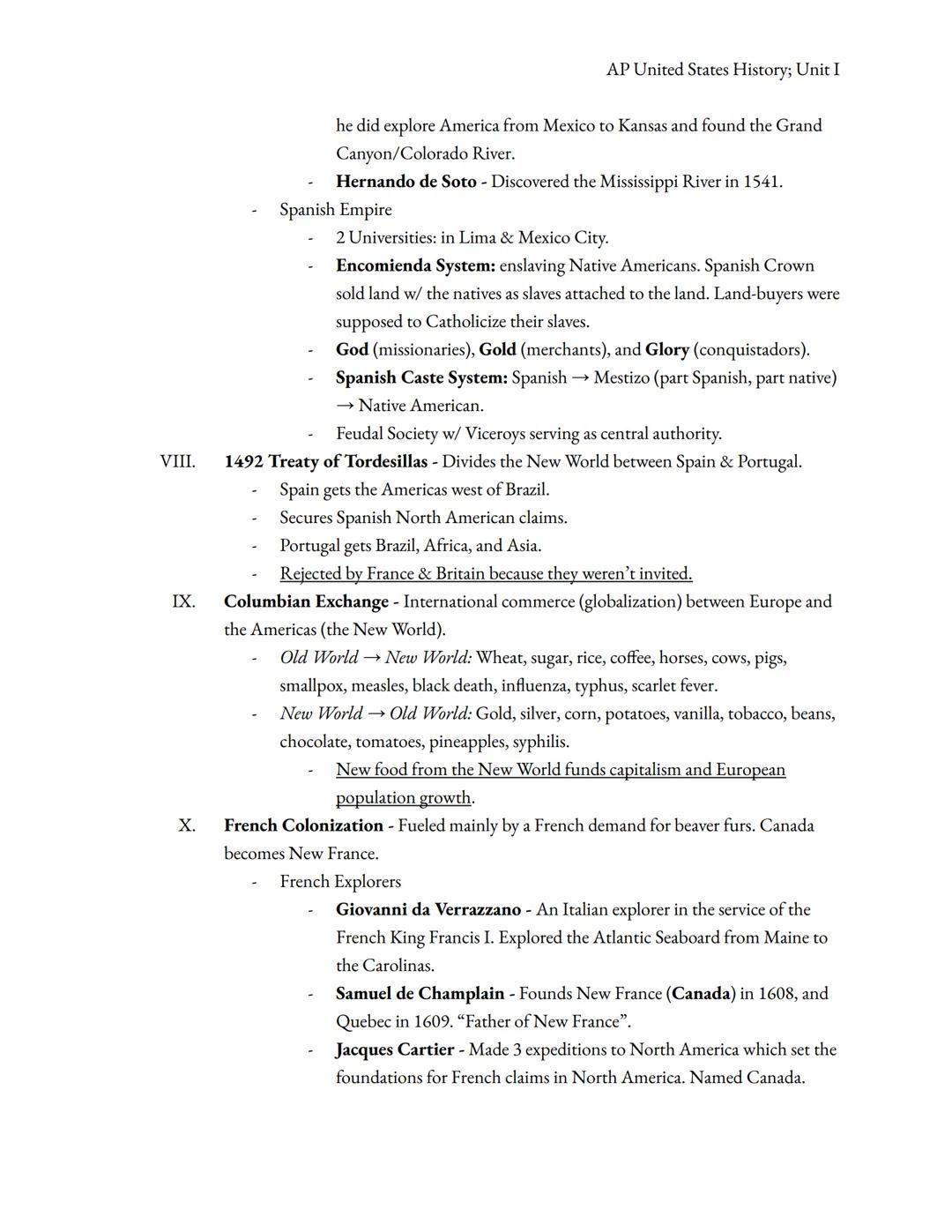 AP United States History; Unit I

APUSH Period I: 14911607

Age of Discovery: The European exploration of the Americas (1095-1500s)

Native 