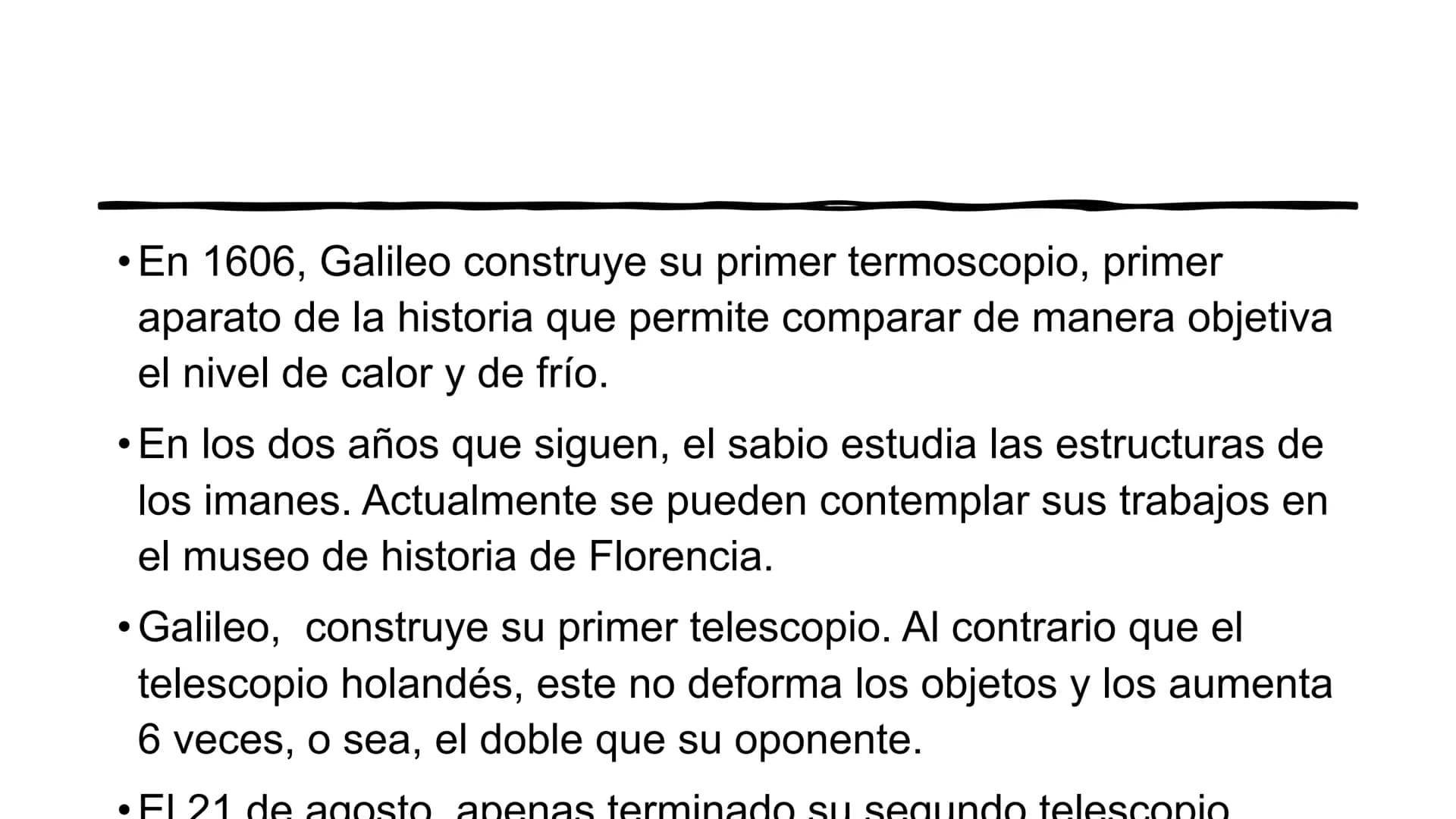 # ¿Quién es Galileo Galilei?

Mariana Gunturiz # ¿Quién fue?

• Nacido en Pisa, Toscana. El 15 de febrero de 1564.

• Físico y astrónomo ita