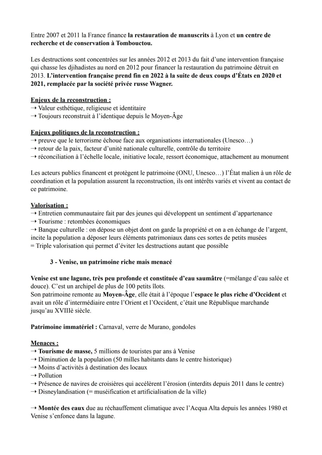 Thème 4: Identifier, protéger et valoriser le patrimoine: enjeux géopolitiques

Chapitre introductif: la notion de patrimoine

Définition: L