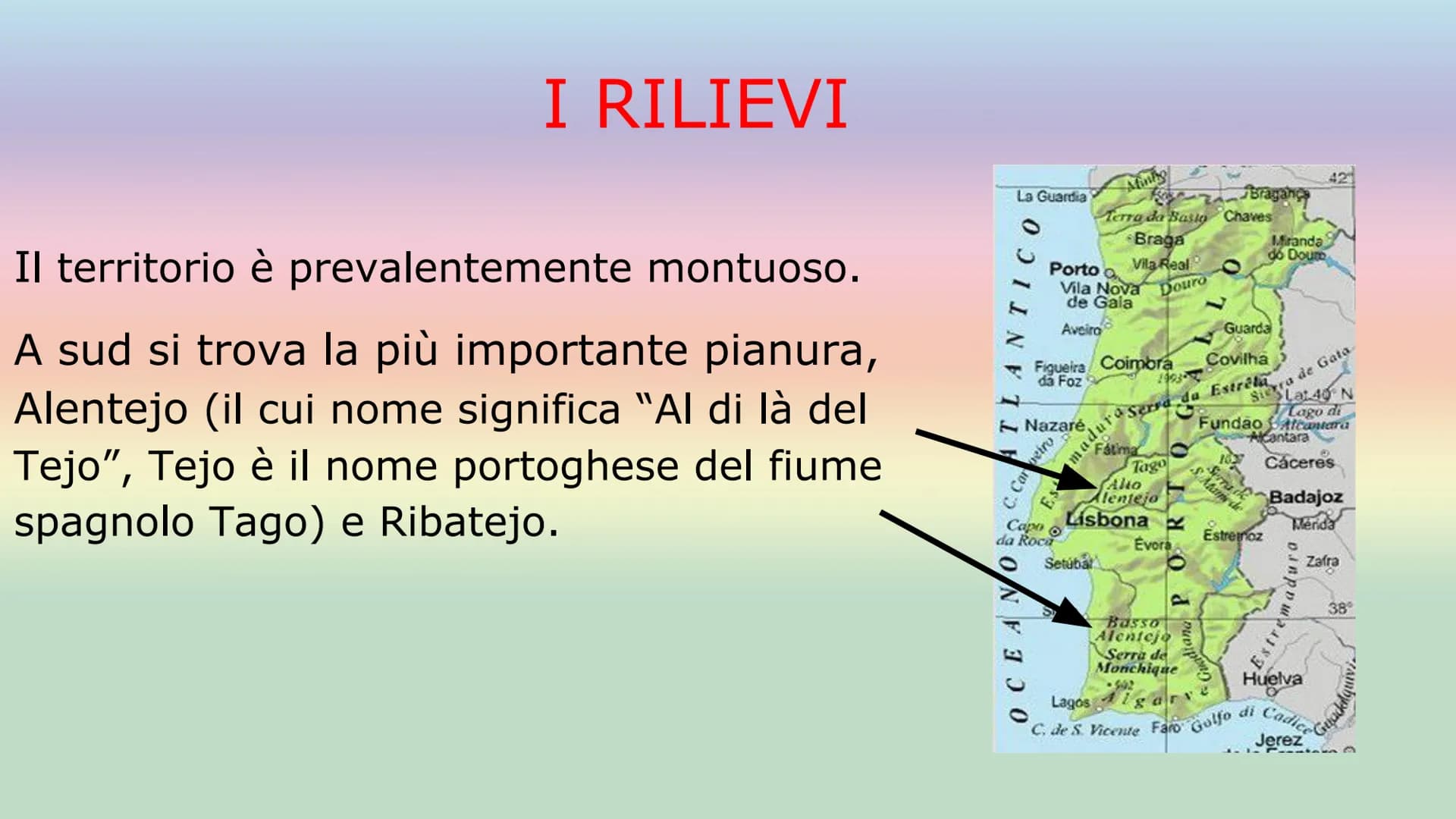 # IL PORTOGALLO

SUPERFICIE: 92.212km²

POPOLAZIONE: 10,31 milioni di abitanti
(2020)

CAPITALE: Lisbona

FORMA DI GOVERNO: Repubblica
democ