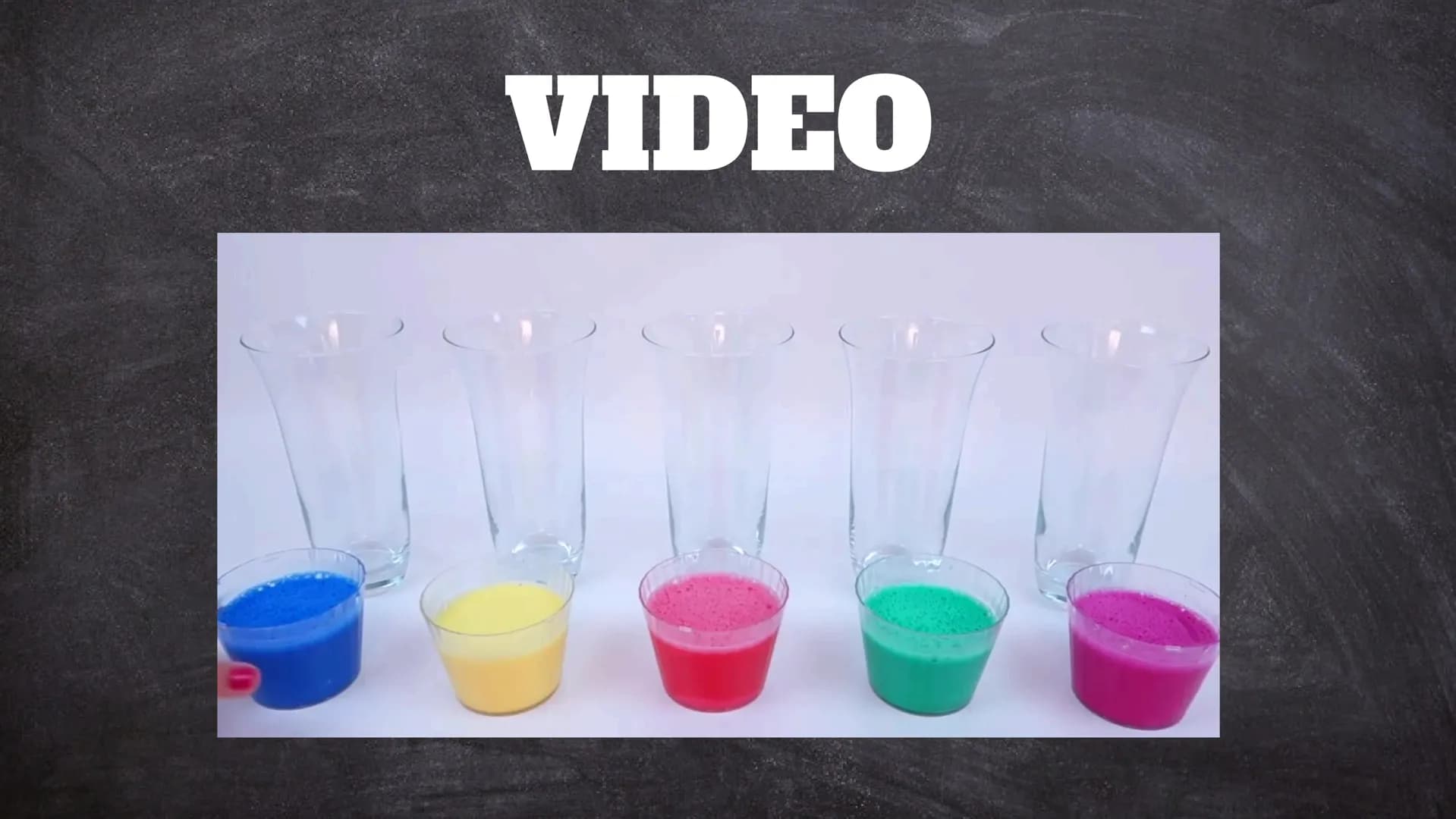 # COLORED
# VOLCANOES
## By : Sophie Gonzalez BI-CARB
SODA

MATERIALS:

Vinegar

Canva

Backing
White vinegar
Soda 1
Transparent
glasses

Fo
