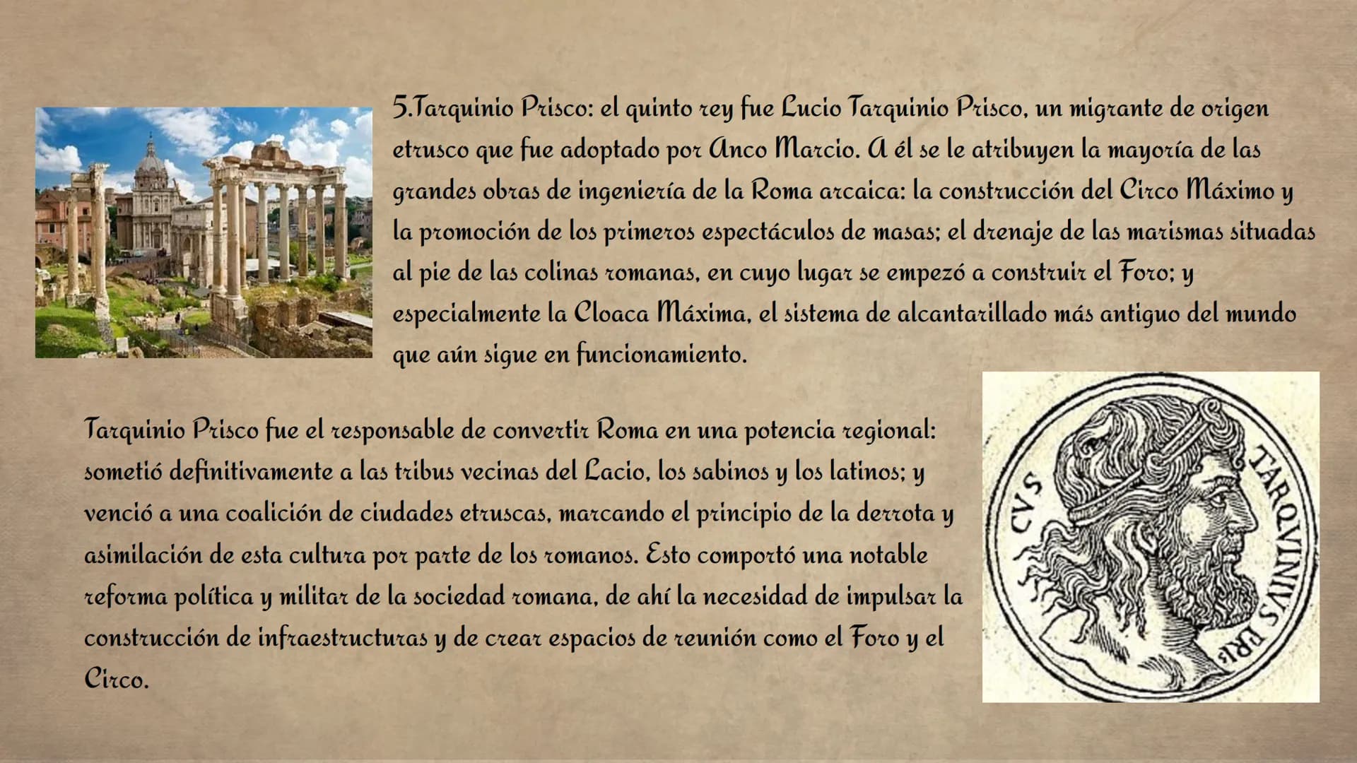 # La historia

de Roma 01 Monarquía

02 República

03 Imperio Monarquia

1 # El origen de la monarquía romana: mito de rómulo y remo

Cuando