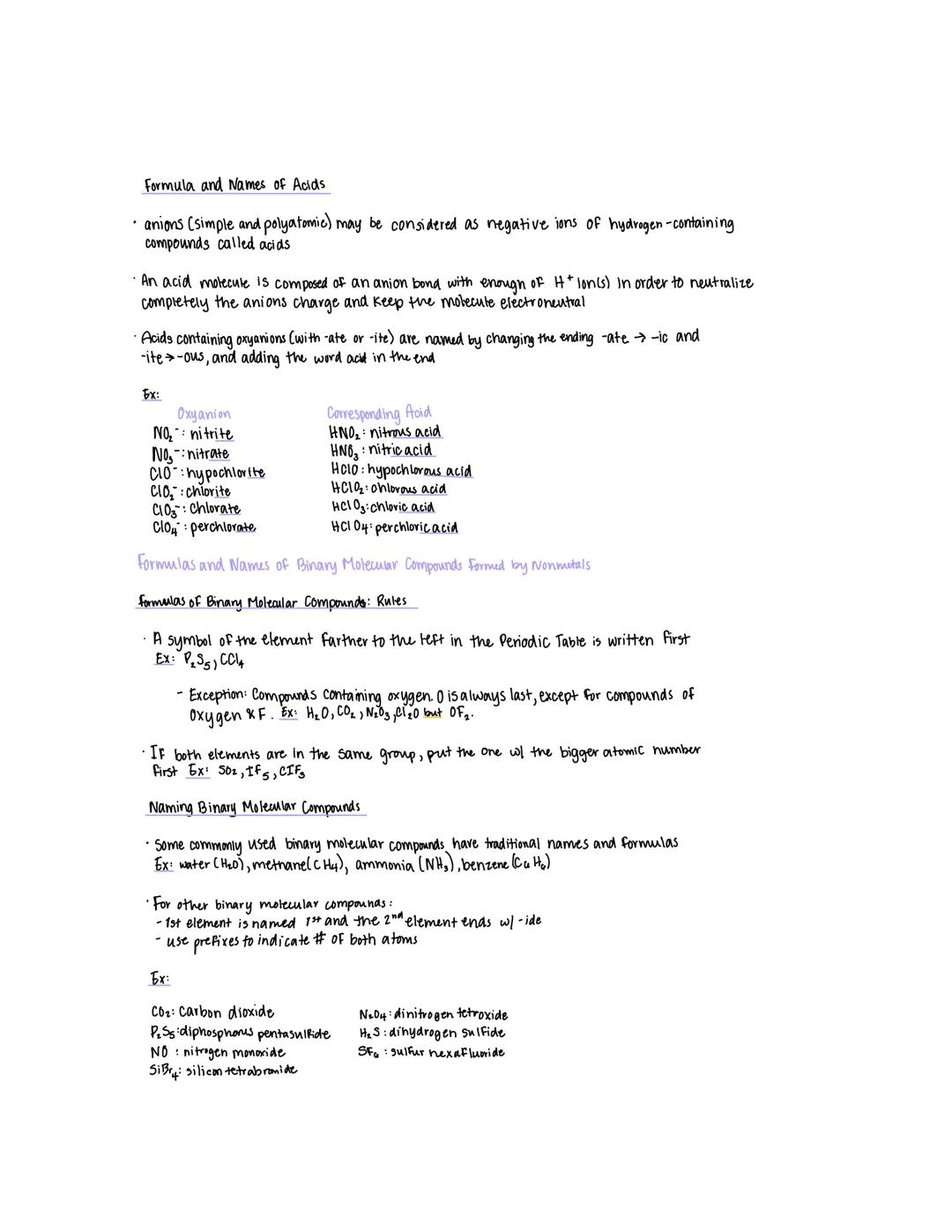 # Naming Ionic Compounds
Naming Ions
Positively Charged Ions (Cations)
*   names of simple cations (ions of metals) are derived from the nam