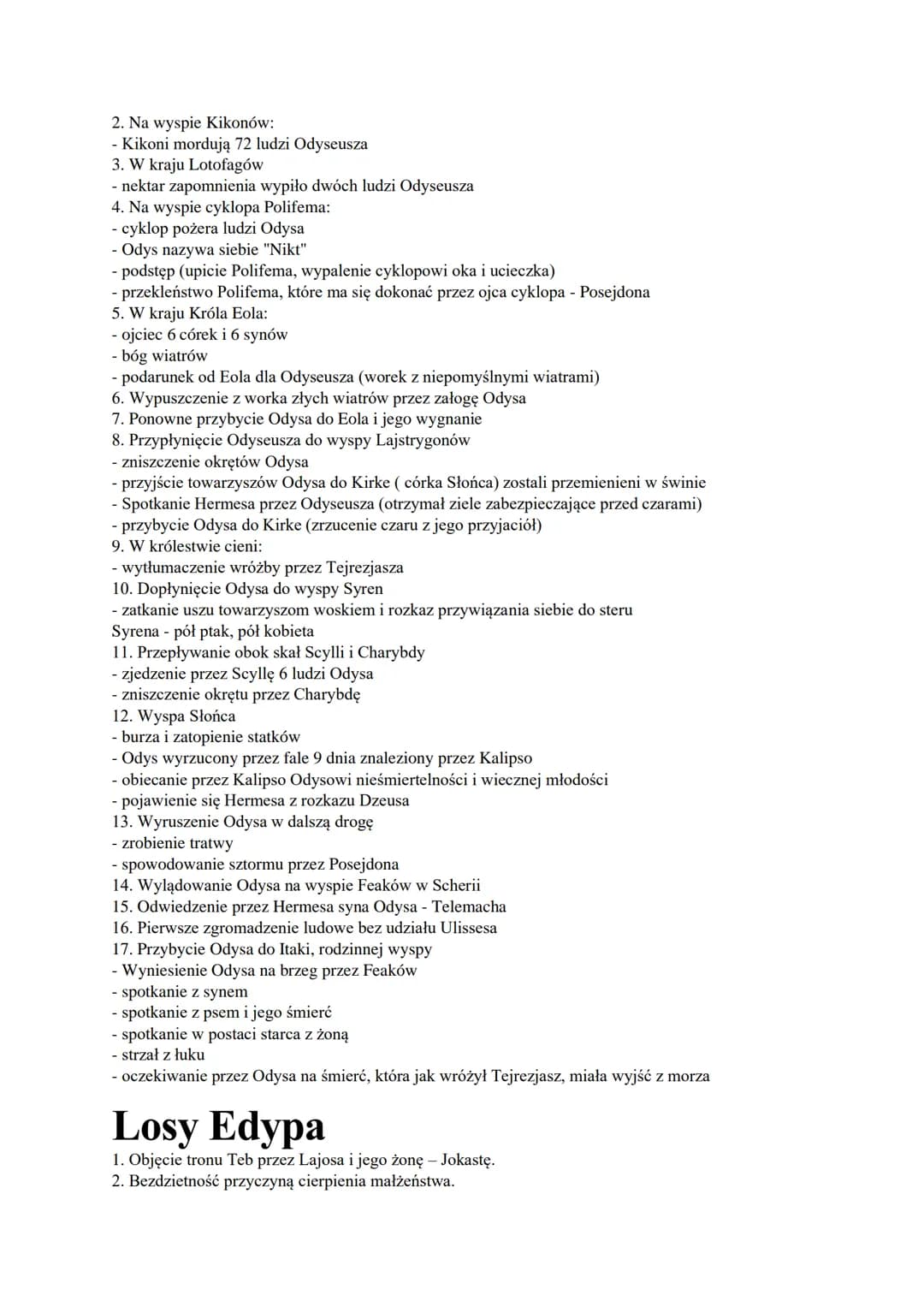 # Mitologizmy

Koń trojański - oznacza zdobycz przynoszącą zgubę, złowrogi, niebezpieczny podarunek.

Męki Tantala - cierpienie, które poleg