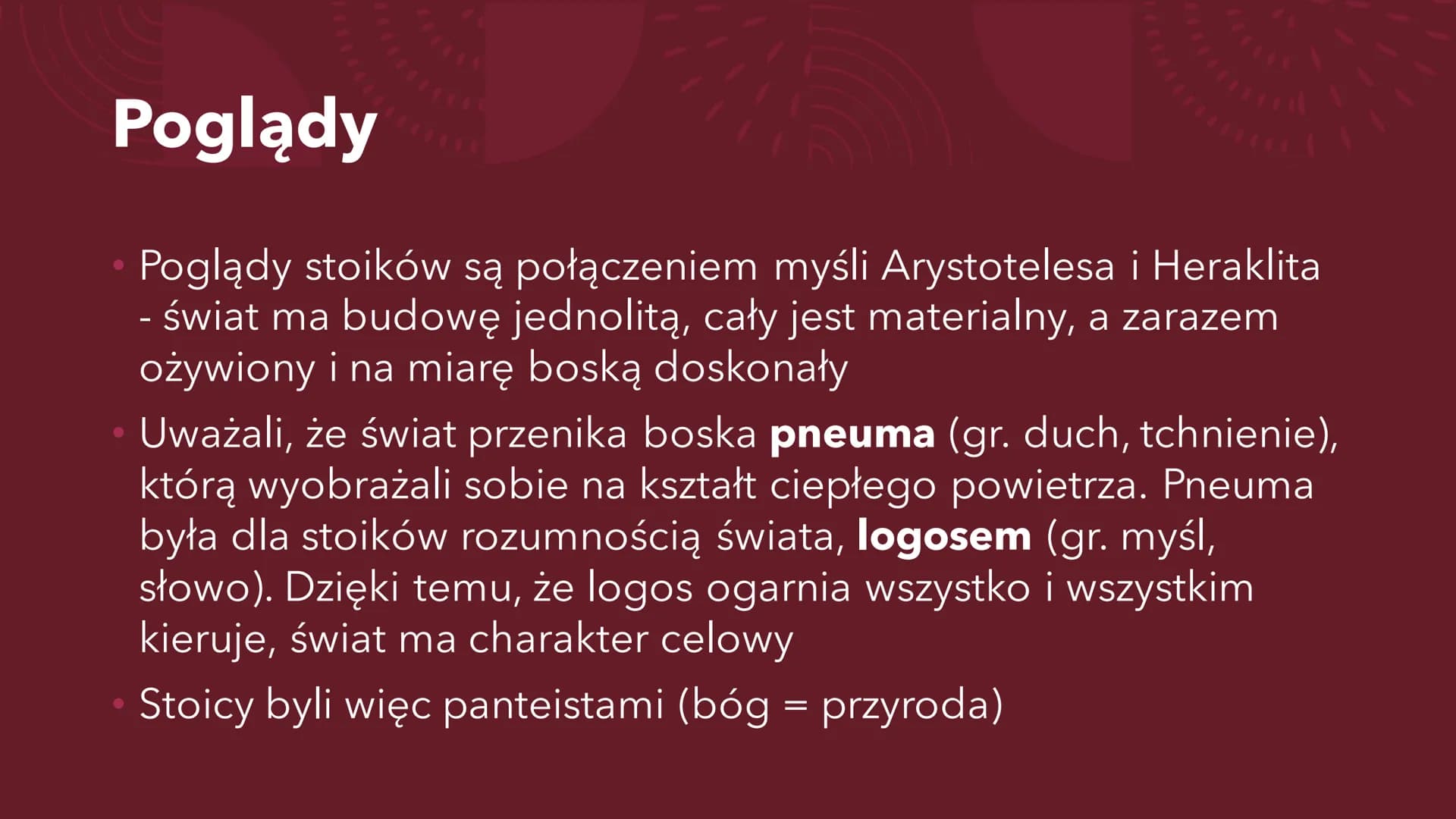 # STOIZM, EPIKUREIZM I SCEPTYCYZM

Ogólne informacje # STOICY # Założyciel i przedstawiciele

*   Szkołę stoicką założył Zenon z Kition
*   