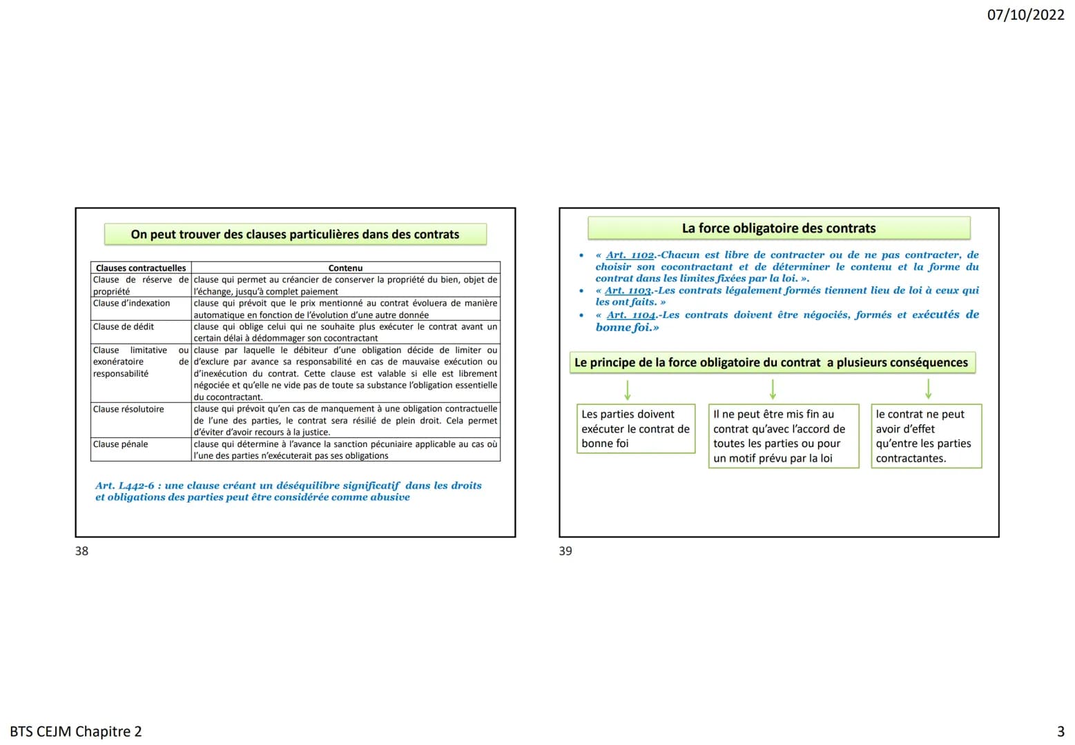 34

La négociation précontractuelle

Objet de la négociation = préparer les conditions essentielles d'un contrat entre
professionnels lorsqu